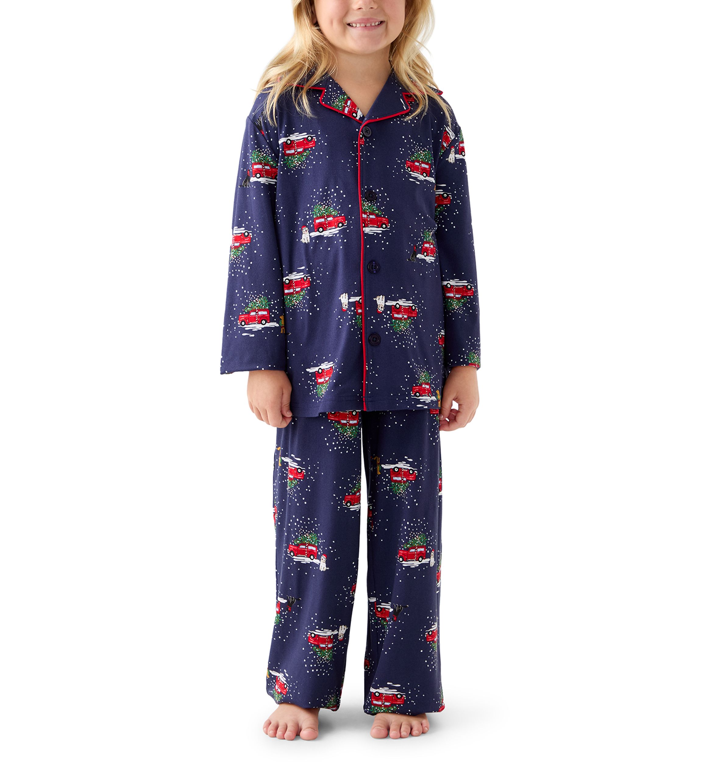 Unisex Big Kid Holiday Heritage Pajama Set 