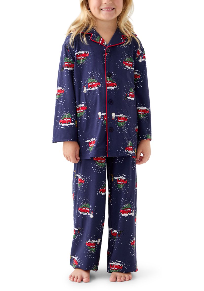 Unisex Big Kid Holiday Heritage Pajama Set 