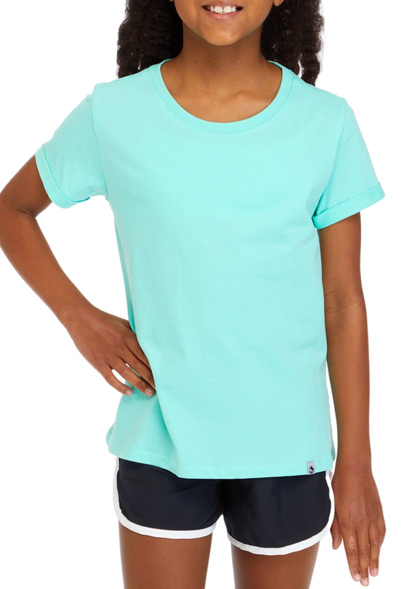 Girls 7-16 Short Sleeve Tie Back T-Shirt 