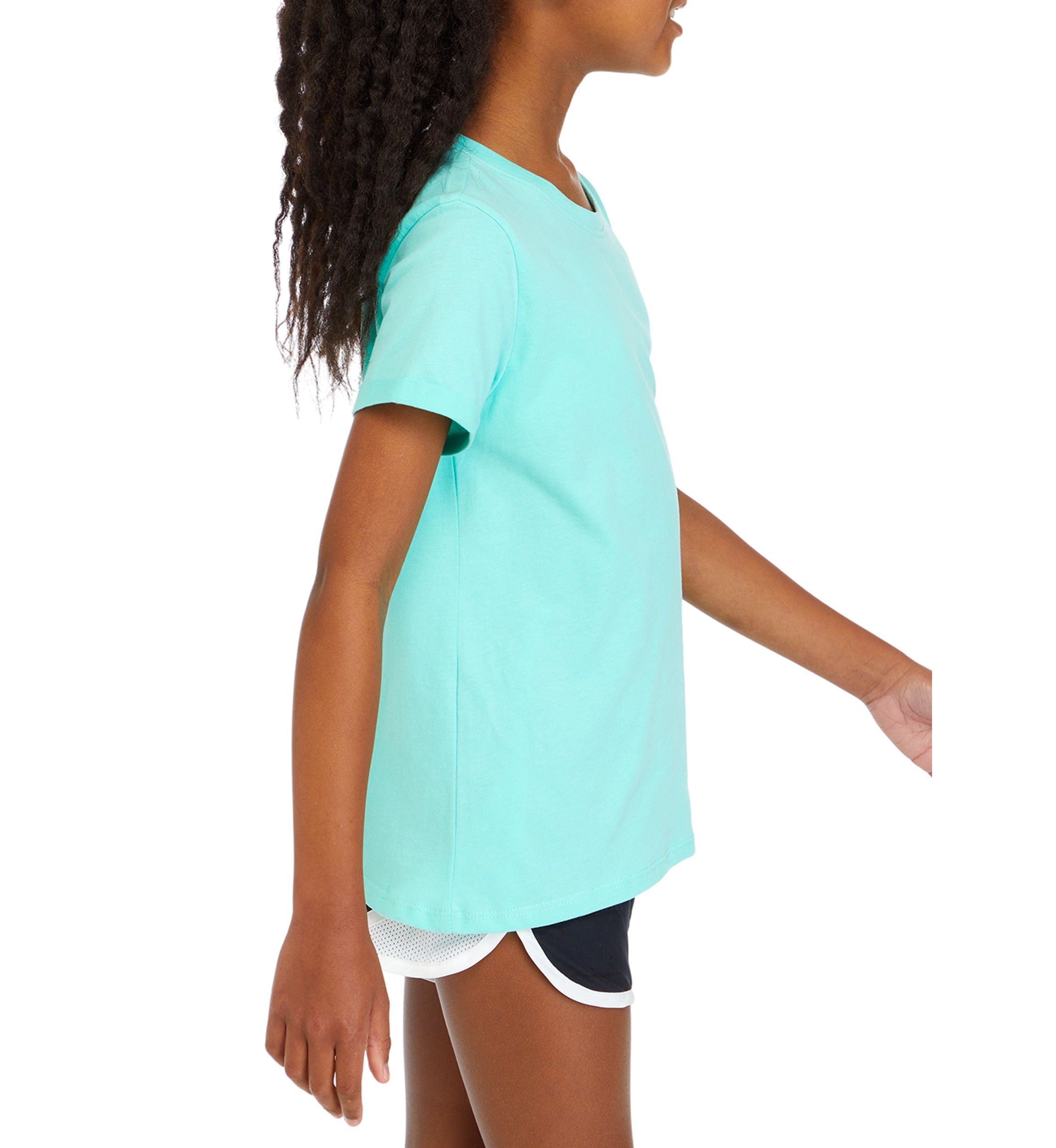 Girls 7-16 Short Sleeve Tie Back T-Shirt 