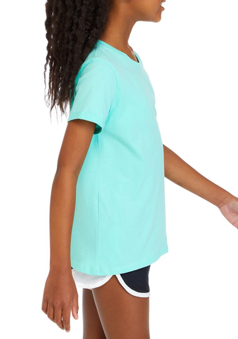 Girls 7-16 Short Sleeve Tie Back T-Shirt 