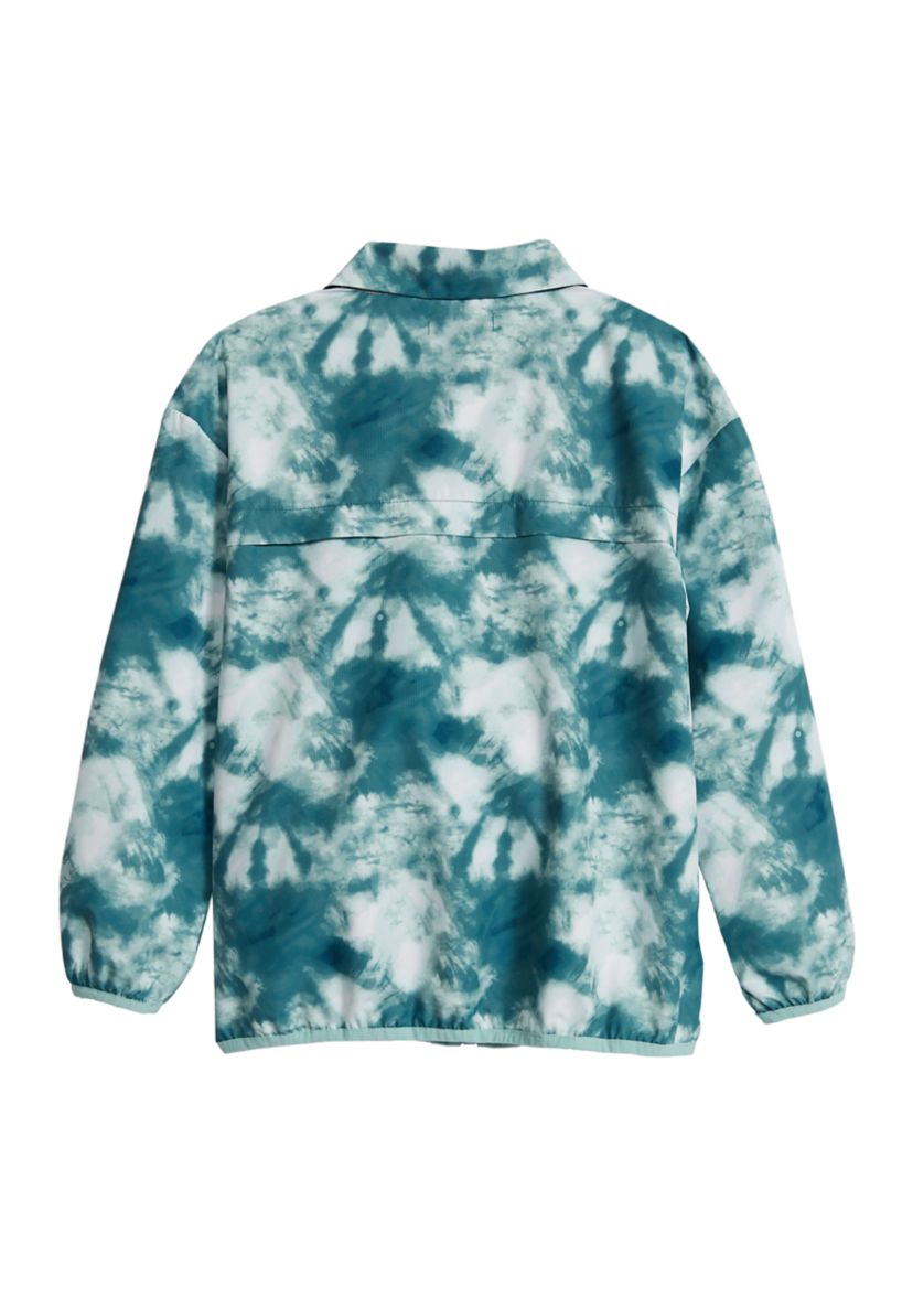 Girls 7-16 Full Zip Windbreaker
