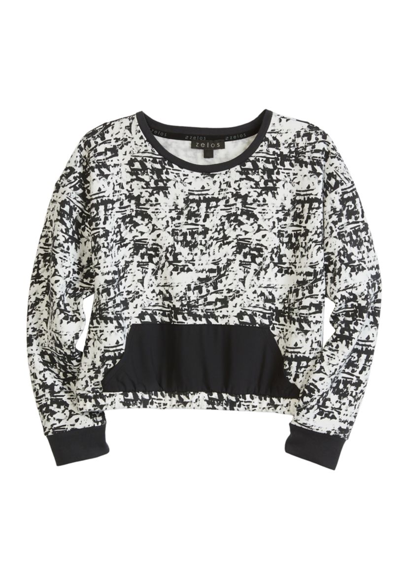 Girls 7-16 Long Sleeve Pullover Sweatshirt