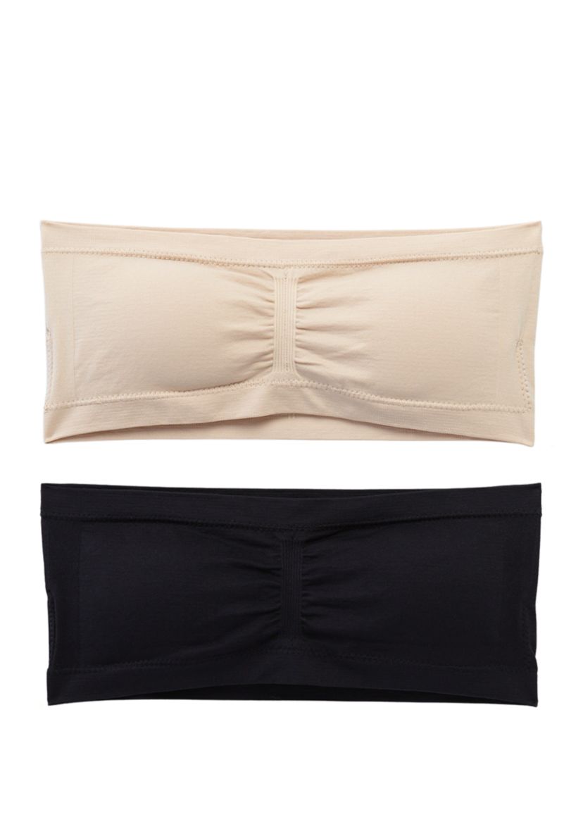 Girls Seamless Bandeau Bras - 2 Pack