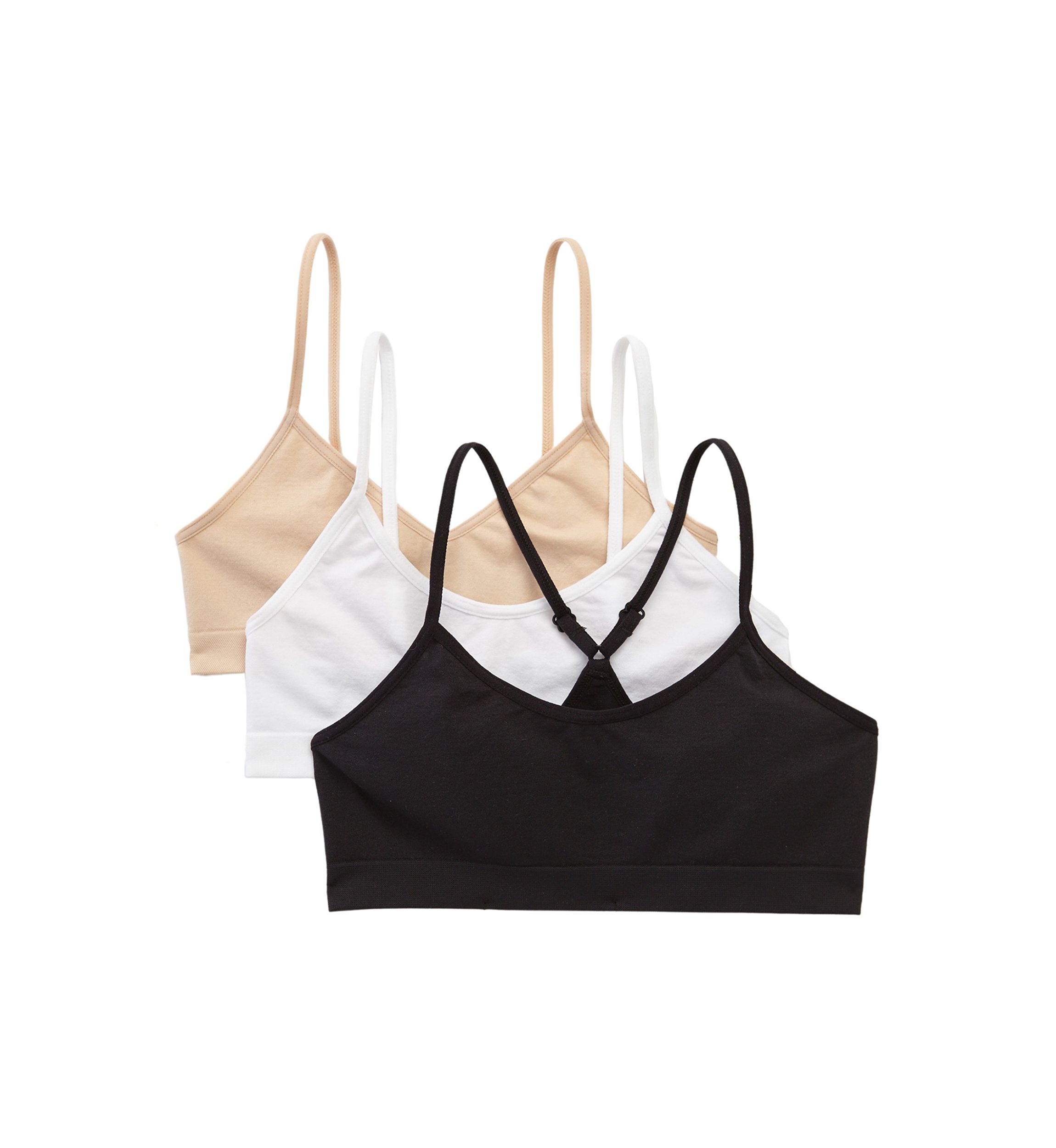 Girls Seamless Multi Silo Beginner Bundle Sports Bras - 3 Pack