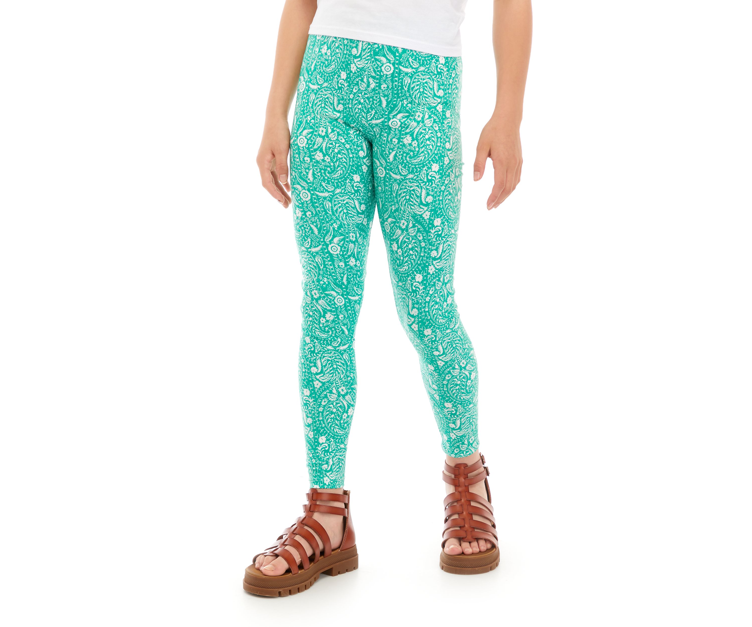 Girls 7-16 Yummy Pull On Leggings
