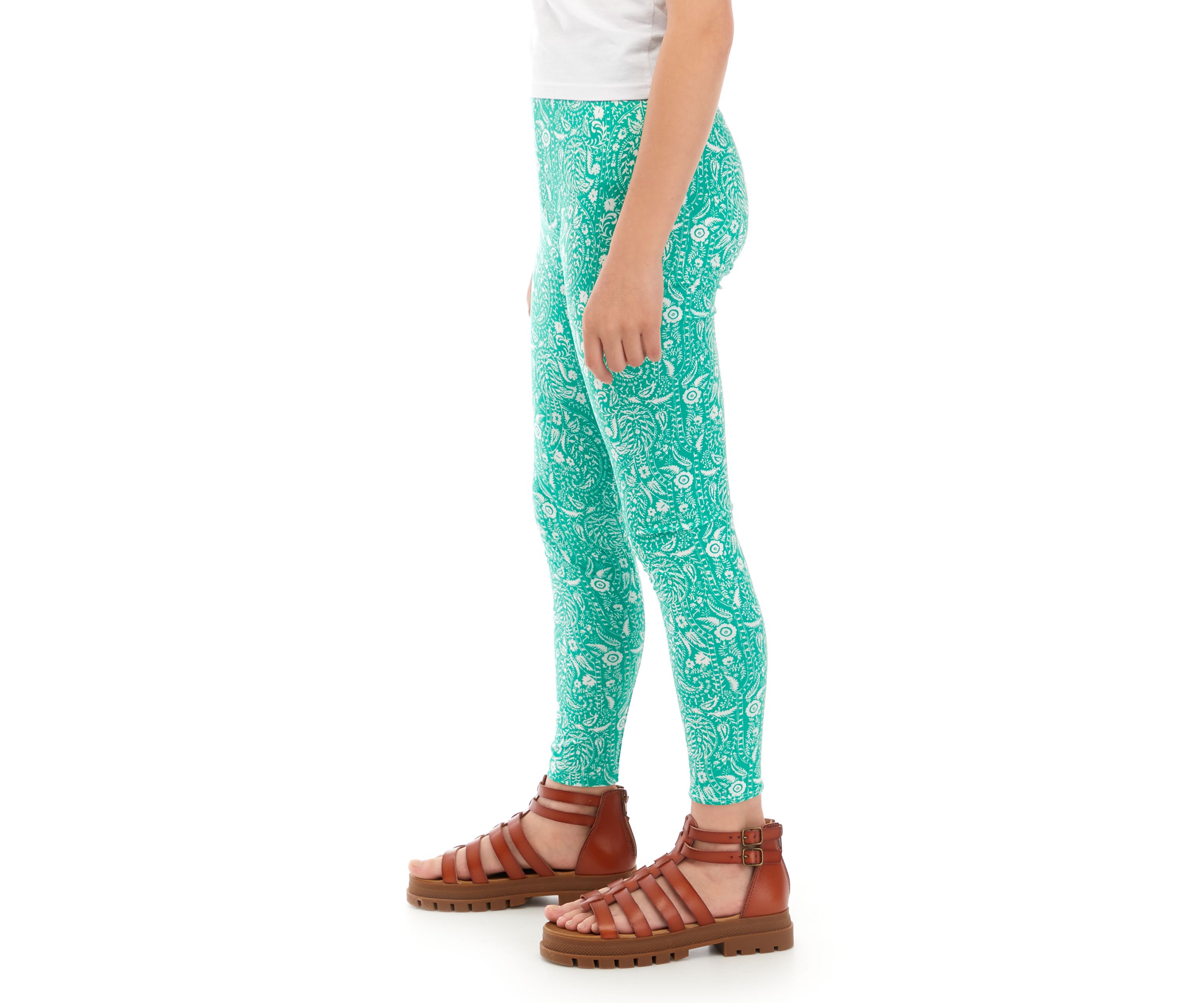 Girls 7-16 Yummy Pull On Leggings