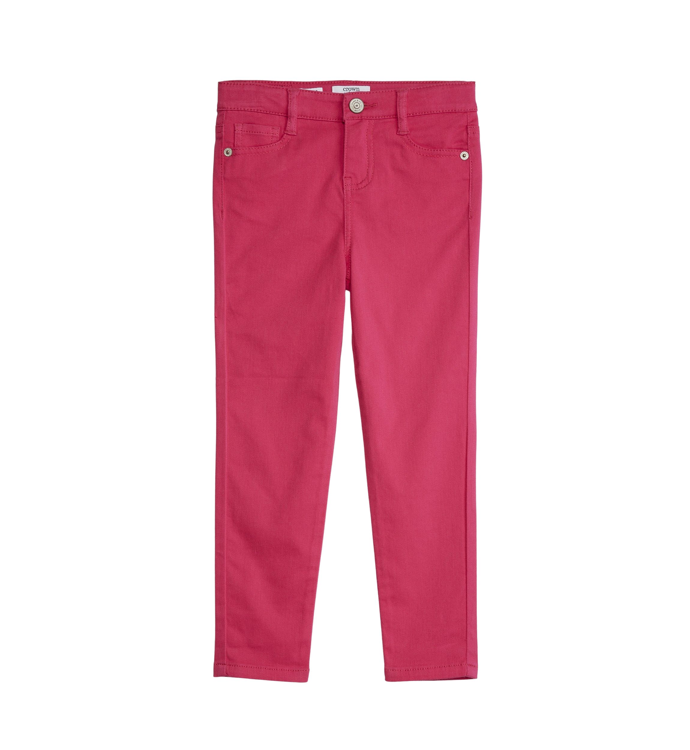 Girls 4-6x 5 Pocket Knit Twill Pants