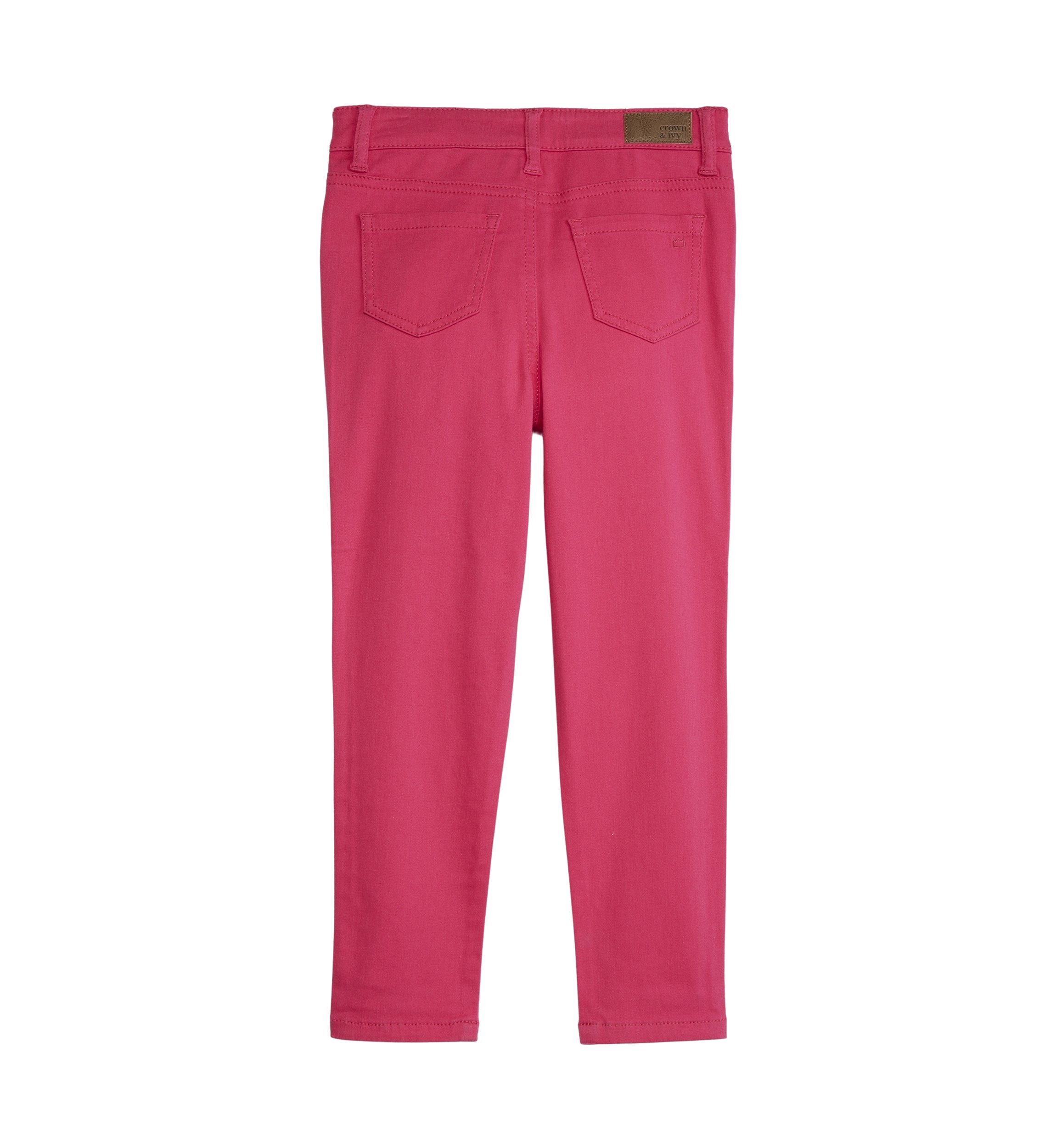 Girls 4-6x 5 Pocket Knit Twill Pants
