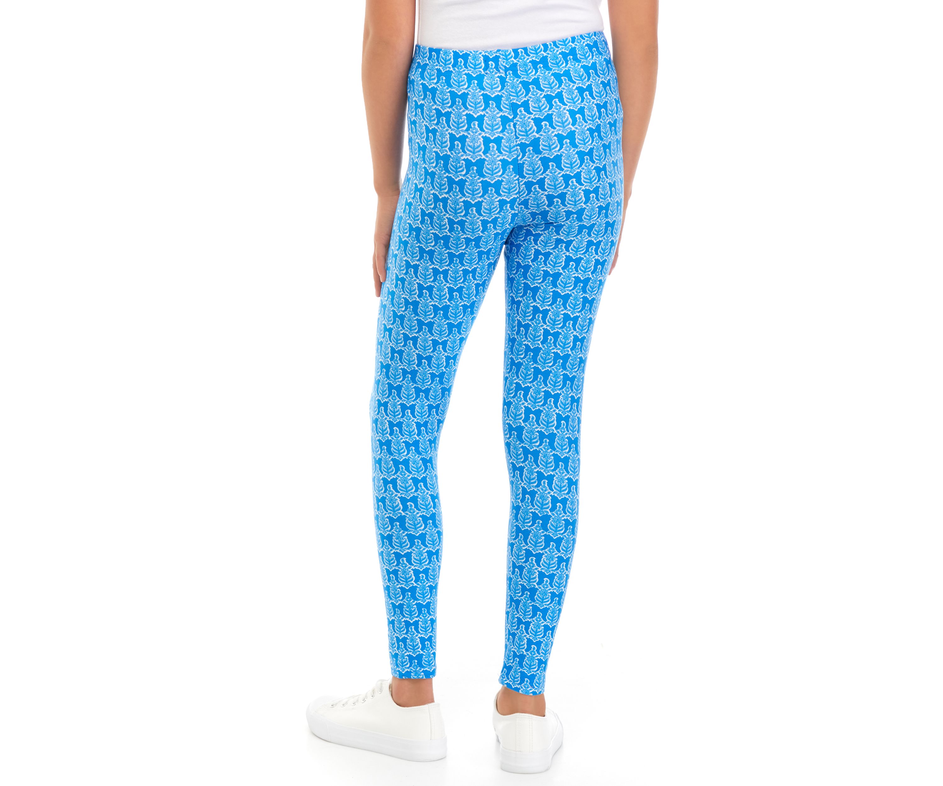 Girls 7-16 Pull On Printed Leggings