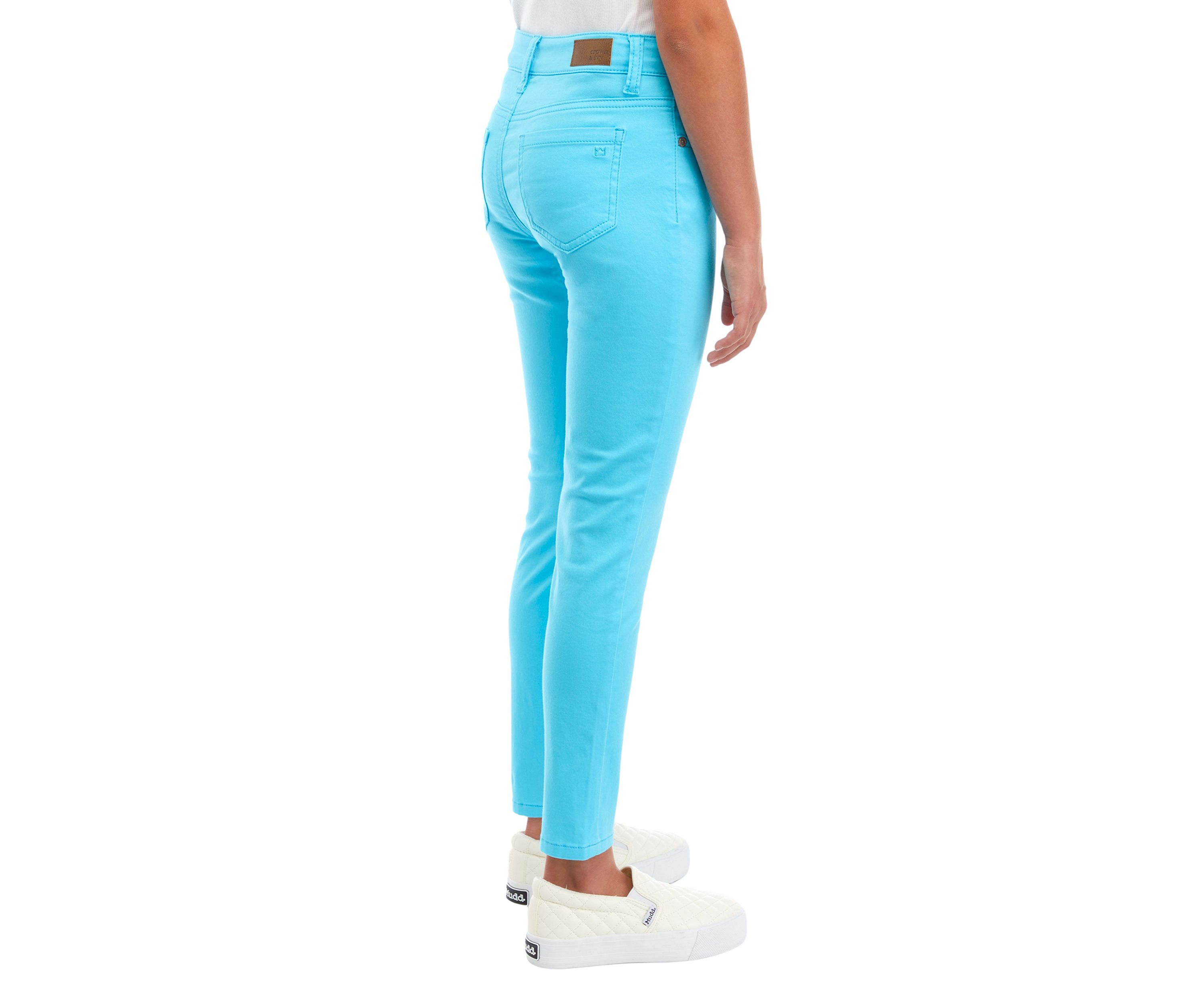Girls 7-16 5 Pocket Knit Twill Pants