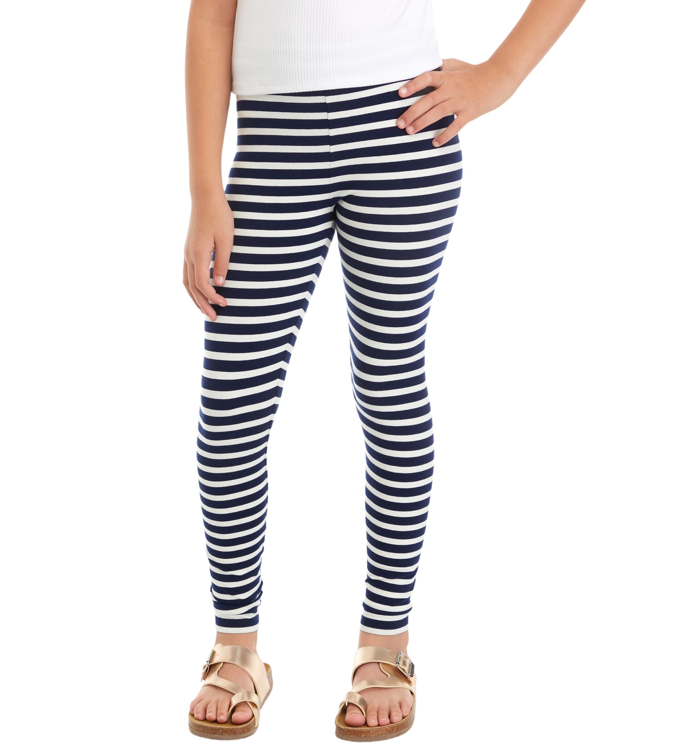 Girls 7-16 Yarn Dyed Leggings