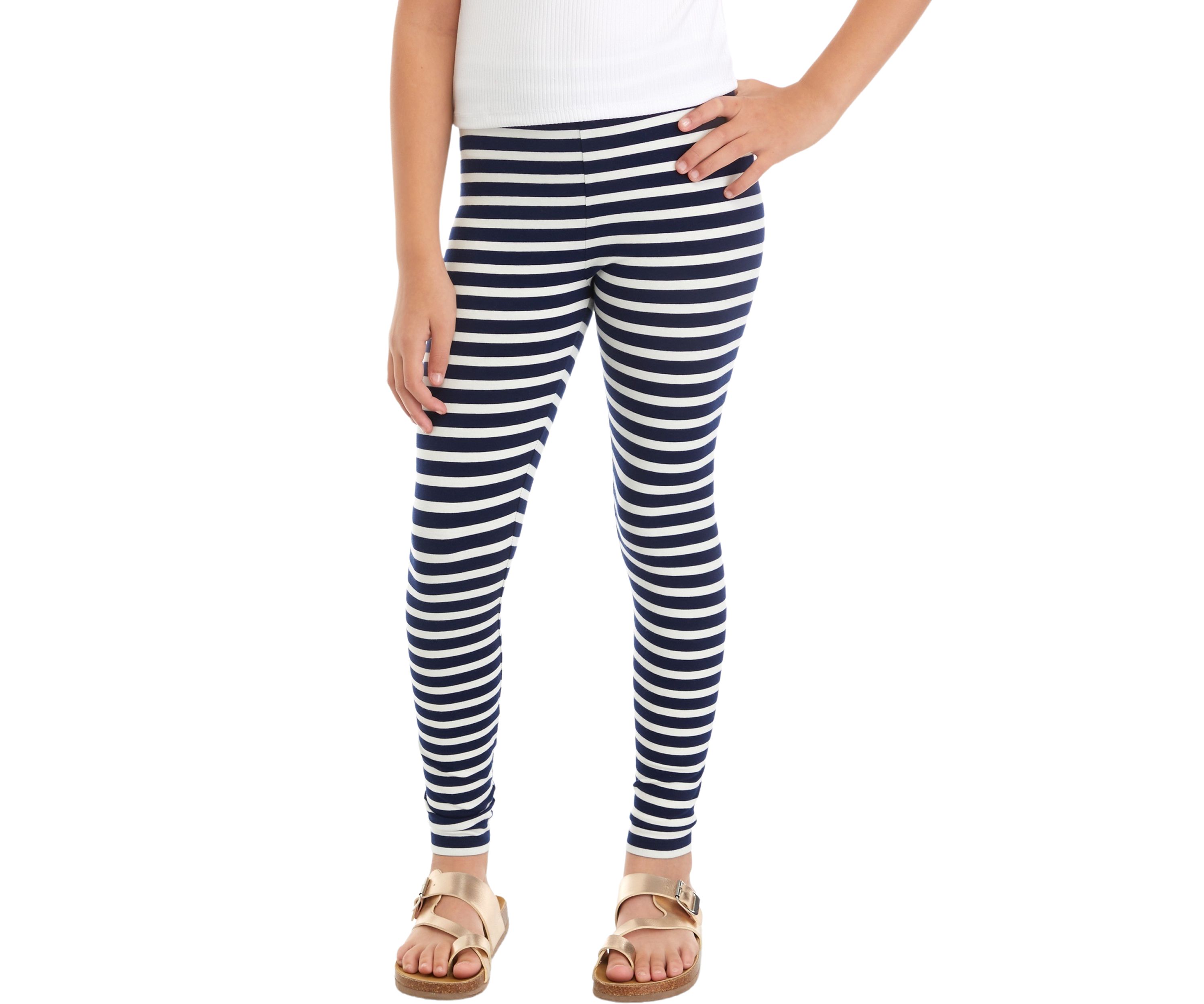 Girls 7-16 Yarn Dyed Leggings
