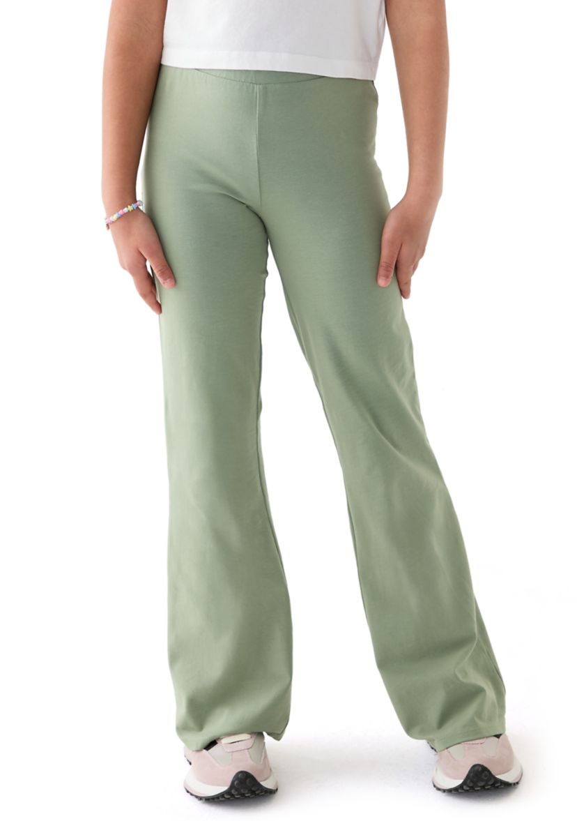 Gilr 7-16 Pull On Solid Flare Pants