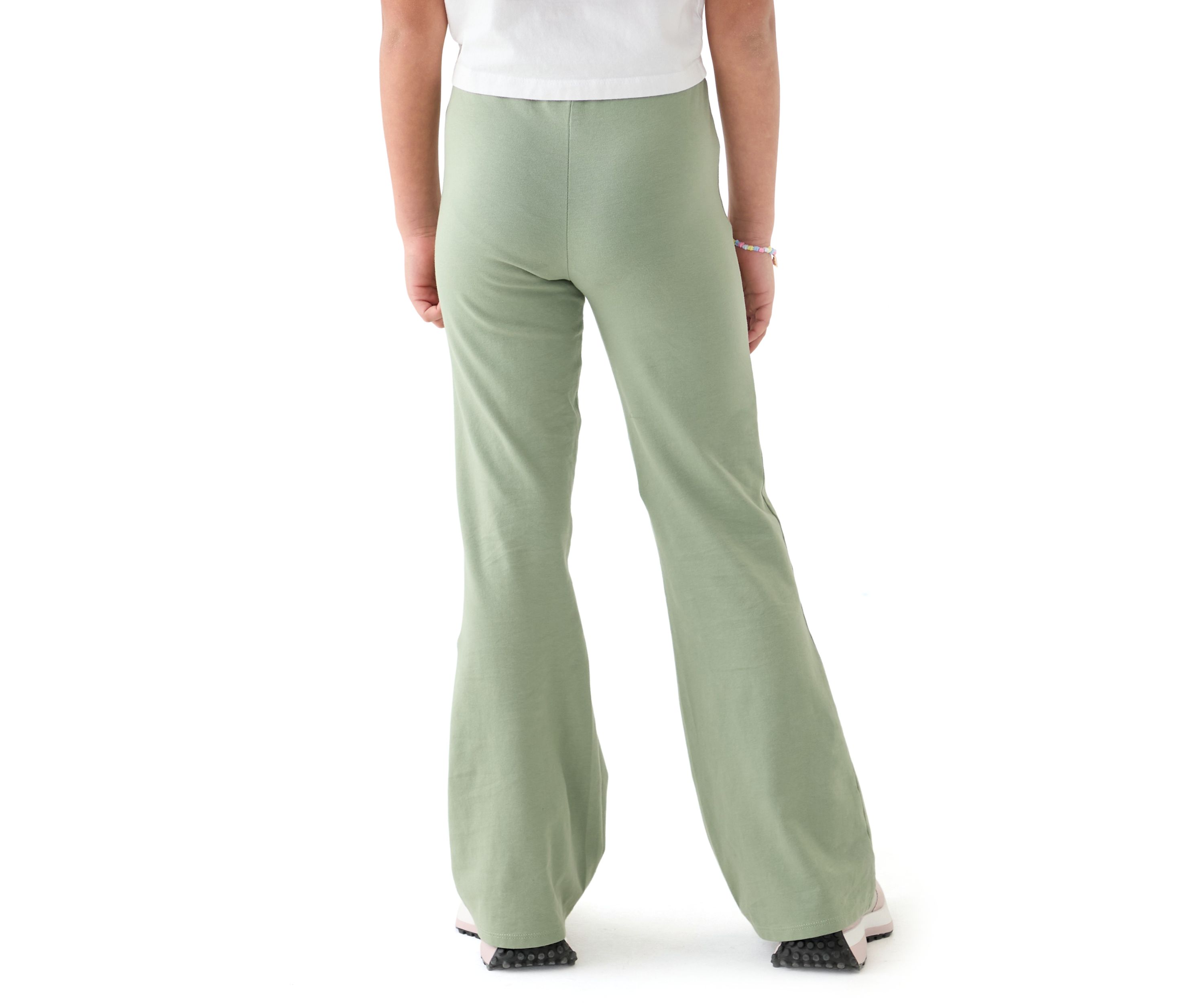 Gilr 7-16 Pull On Solid Flare Pants