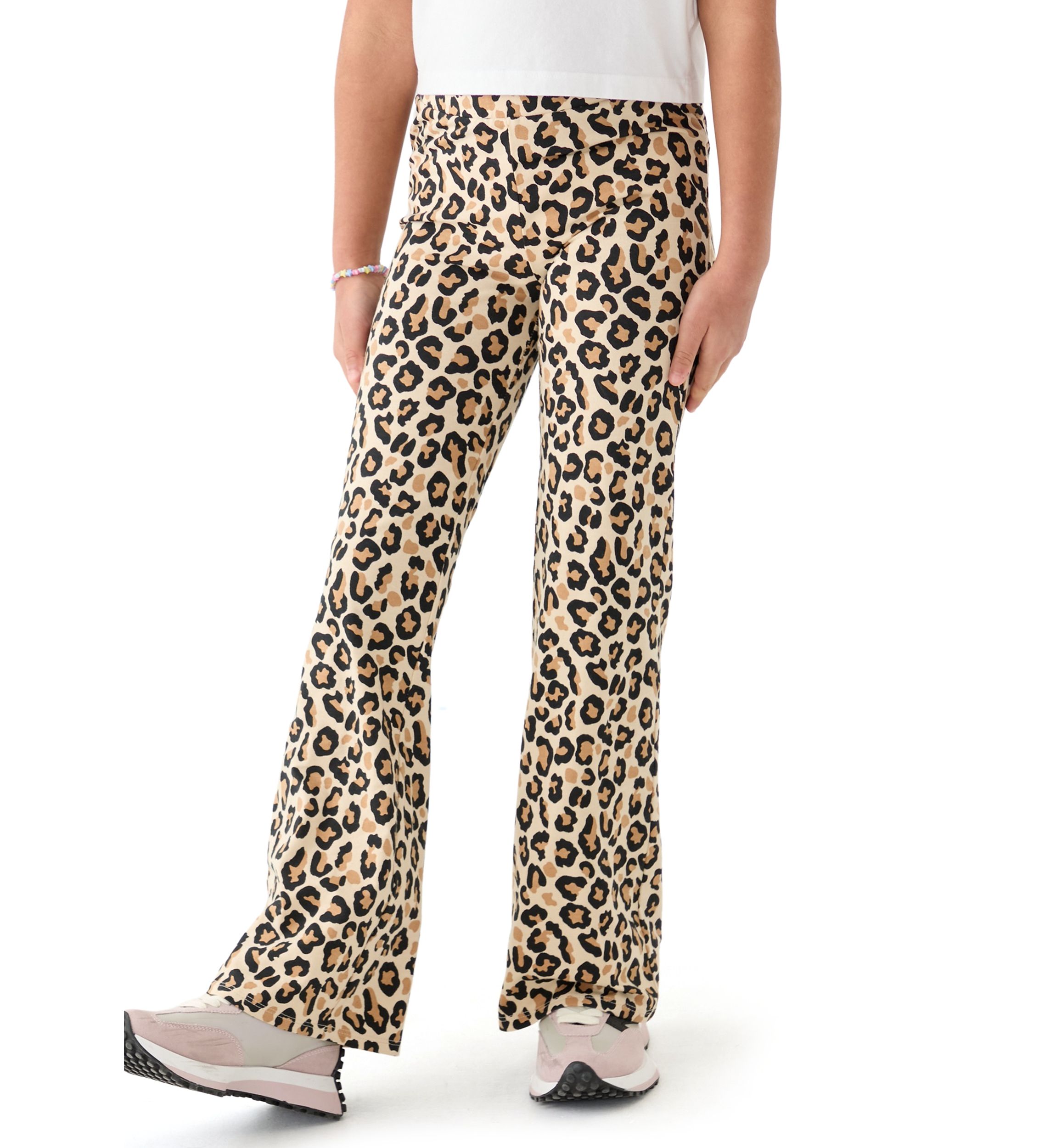 Girls 7-16 Printed Pull On Flare Pants