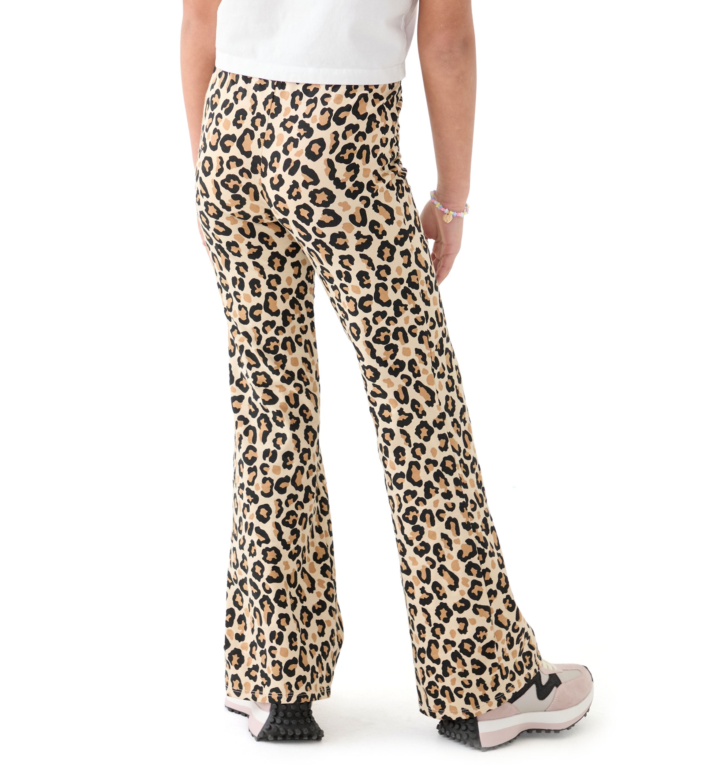 Girls 7-16 Printed Pull On Flare Pants