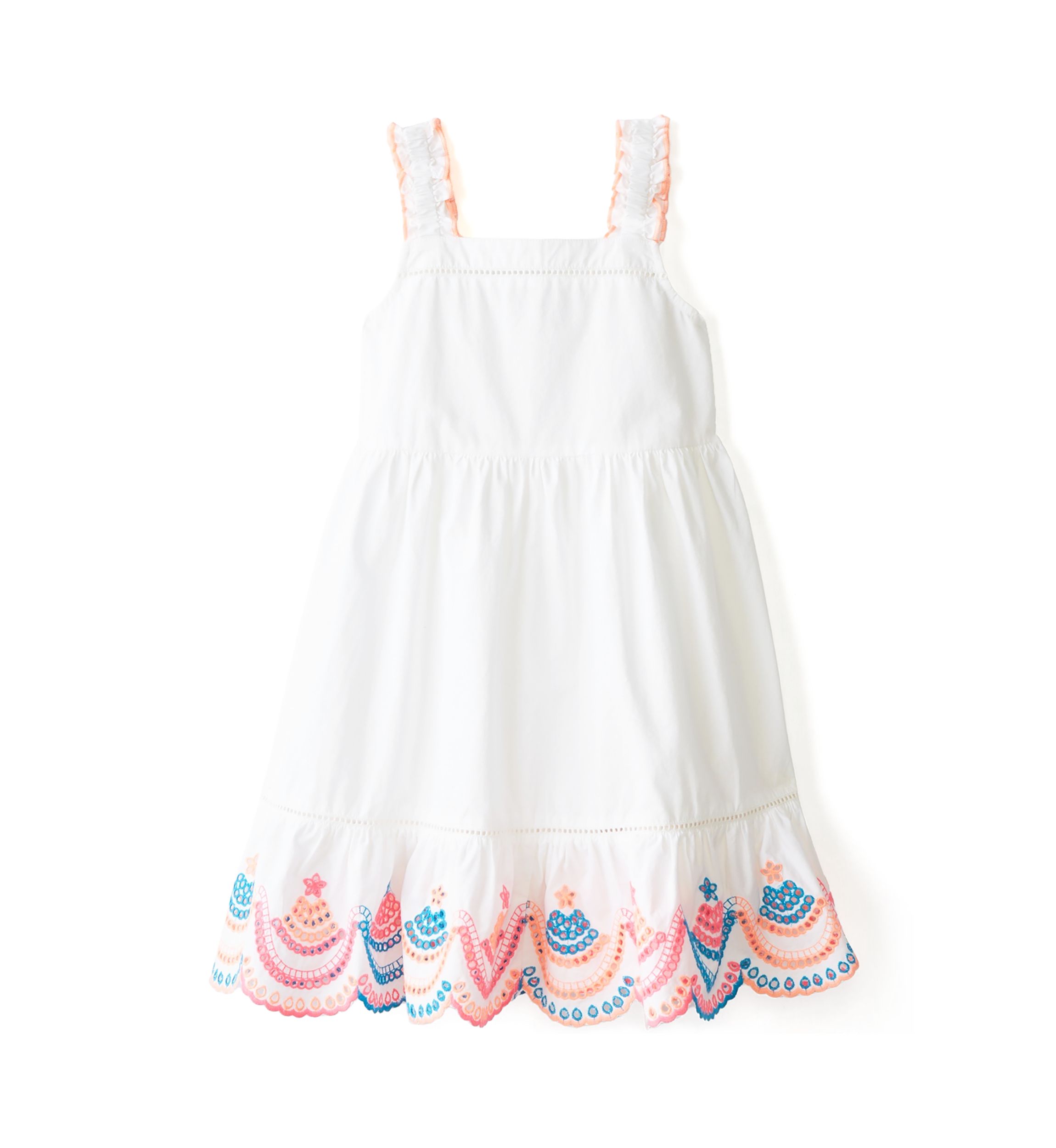 Girls 4-6x Embroidered Tank Dress