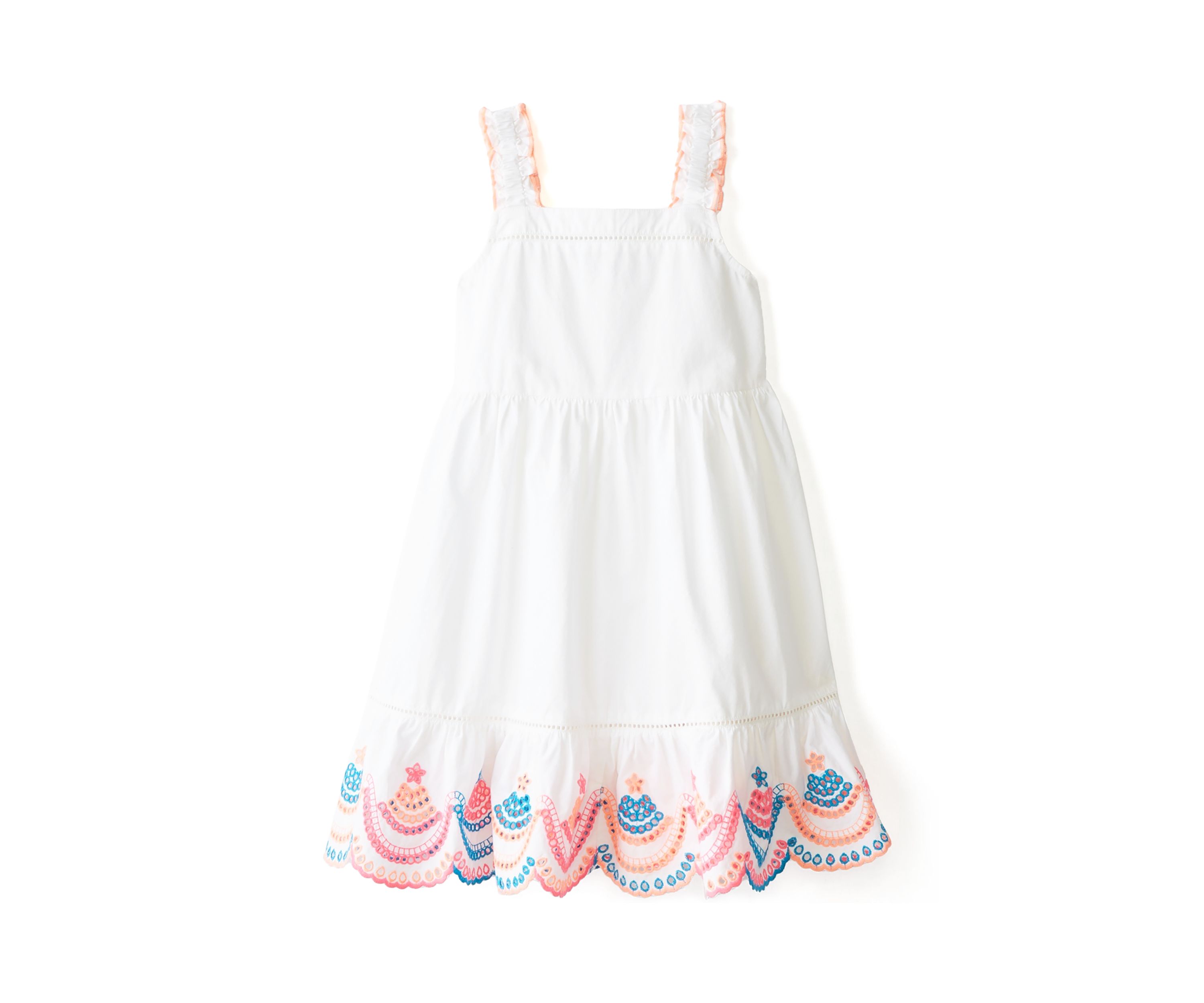 Girls 4-6x Embroidered Tank Dress