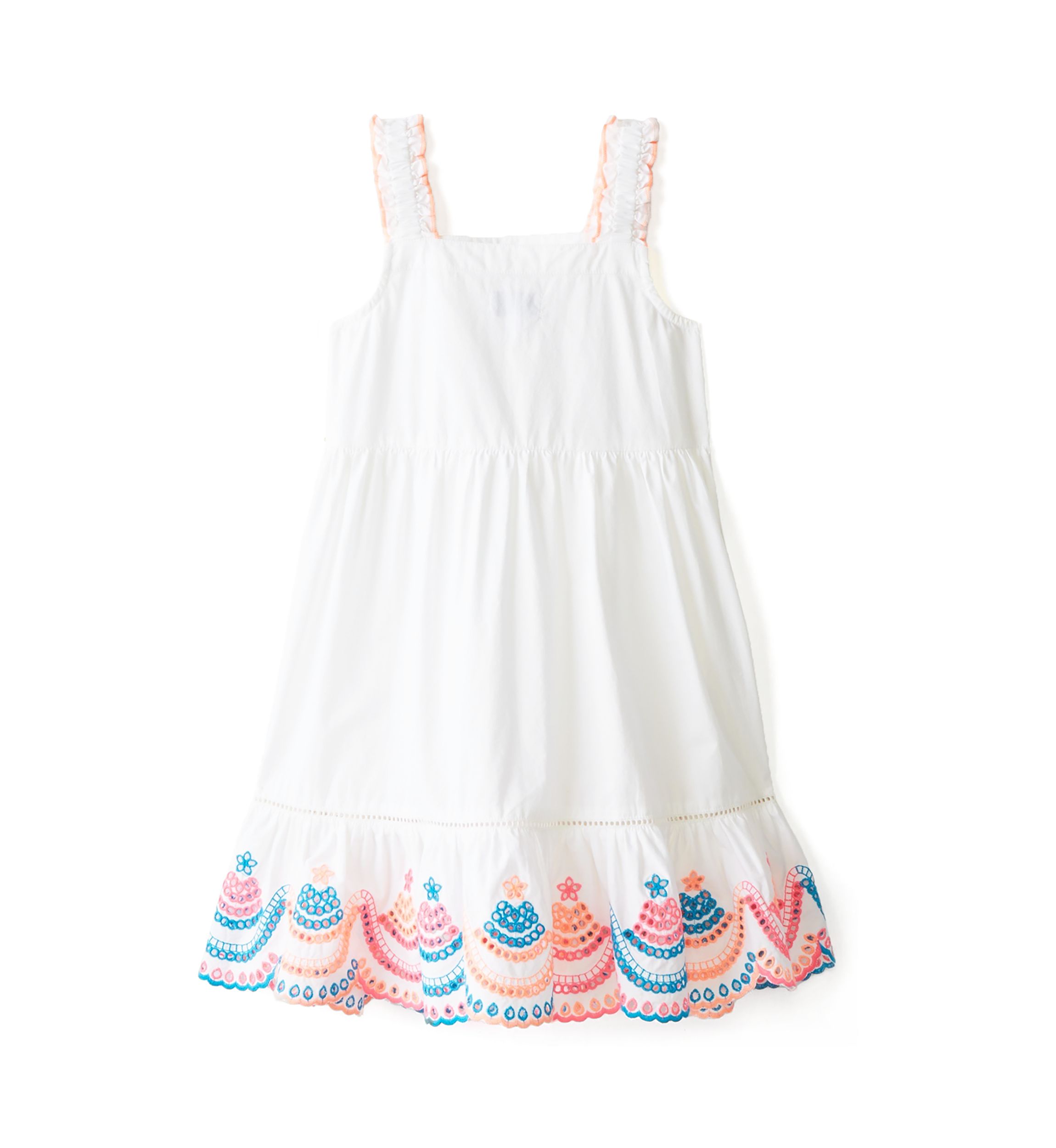 Girls 4-6x Embroidered Tank Dress