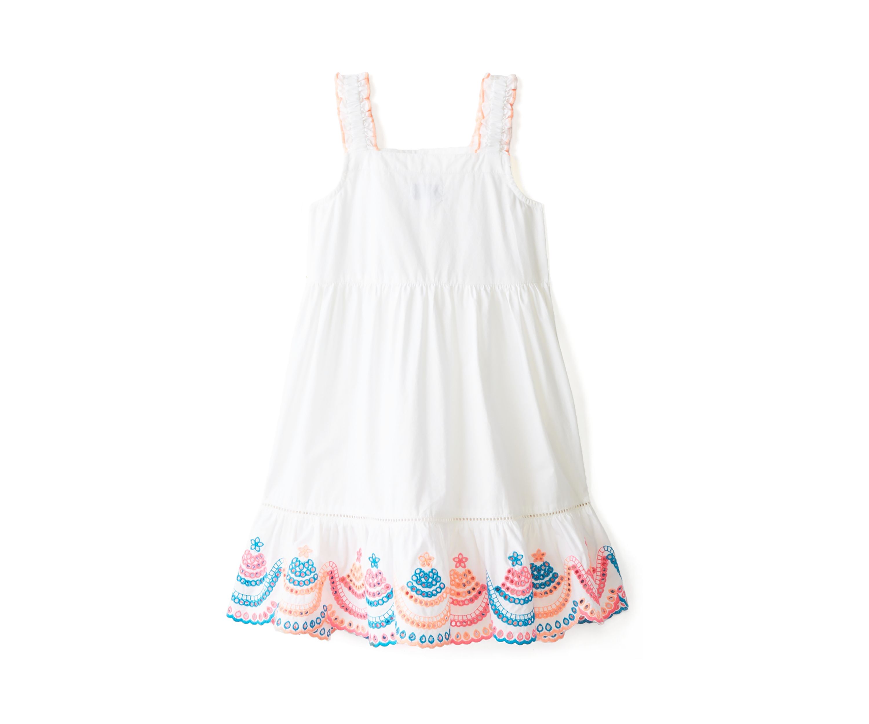 Girls 4-6x Embroidered Tank Dress