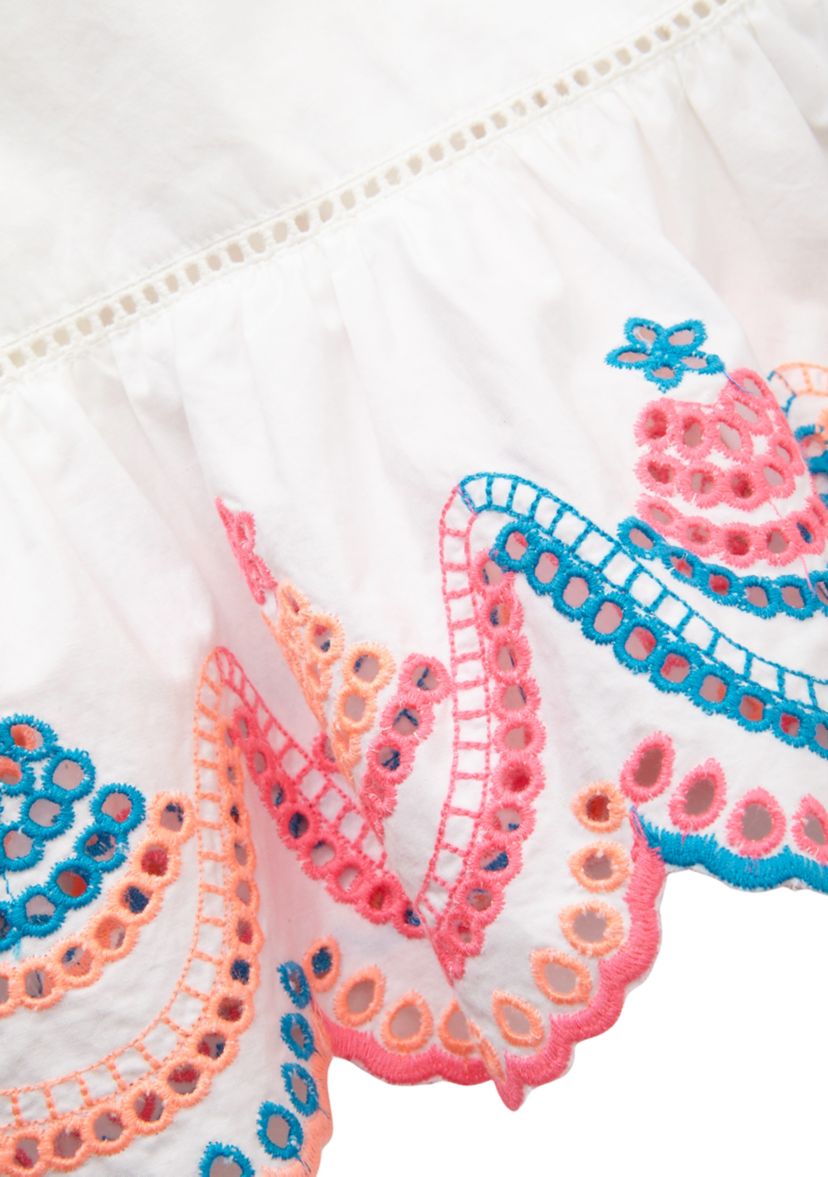 Girls 4-6x Embroidered Tank Dress