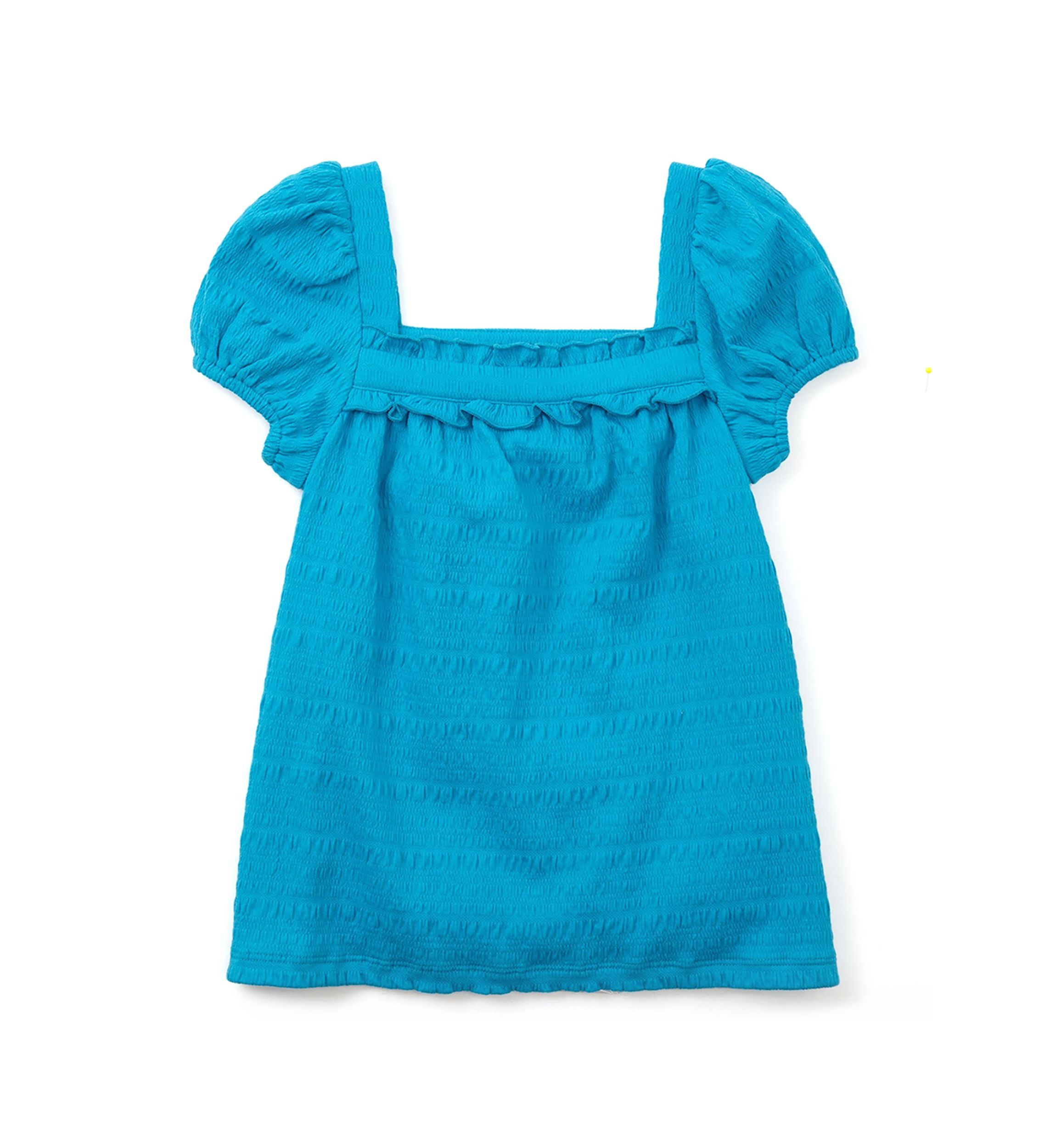 Girls 4-6x Puff Sleeve Knit Top
