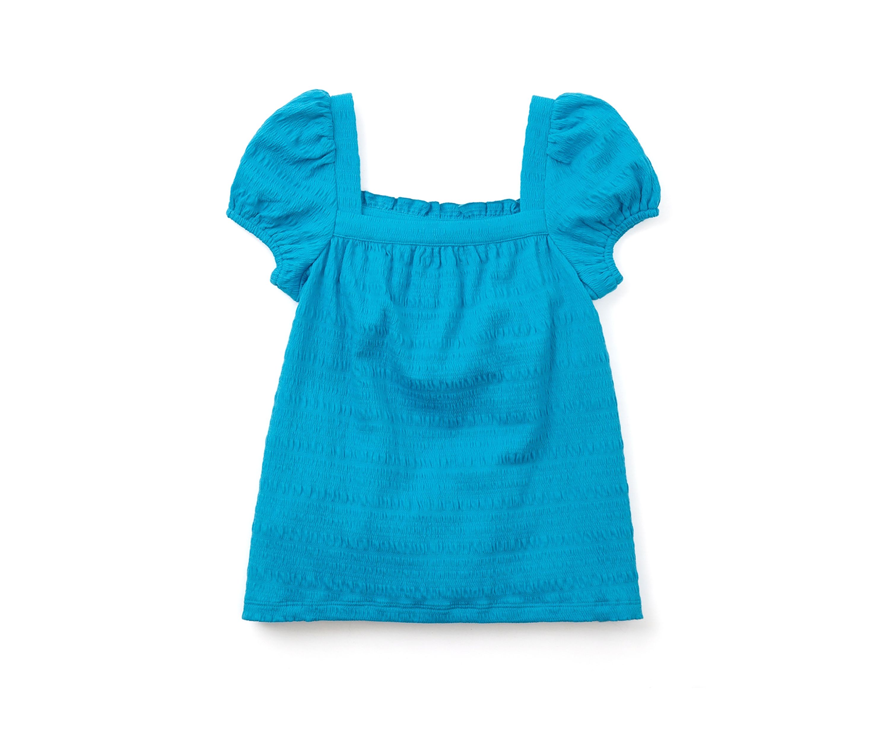 Girls 4-6x Puff Sleeve Knit Top