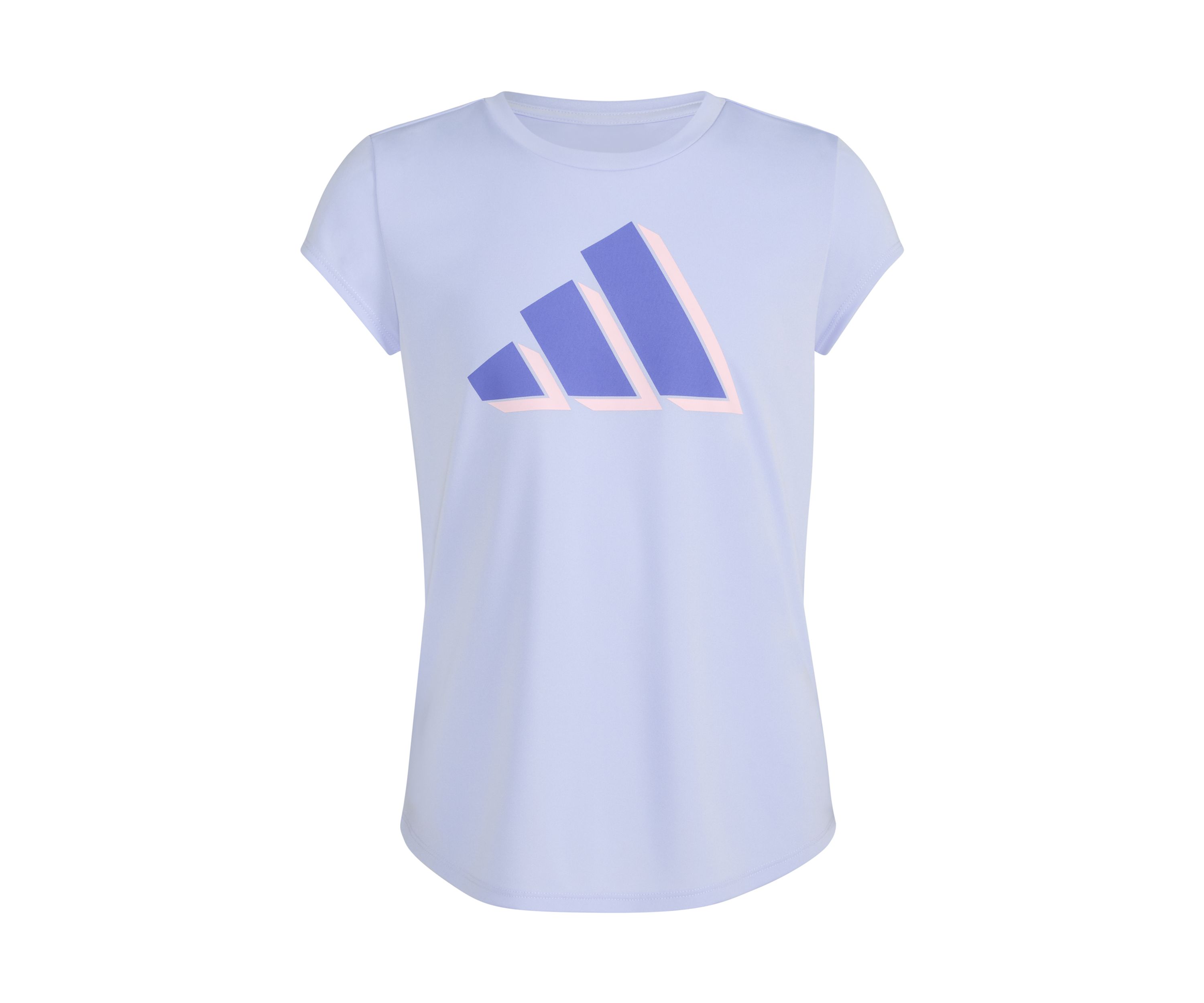 Girls 7-16 Short Cap Sleeve Polyester Logo Graphic T-Shirt