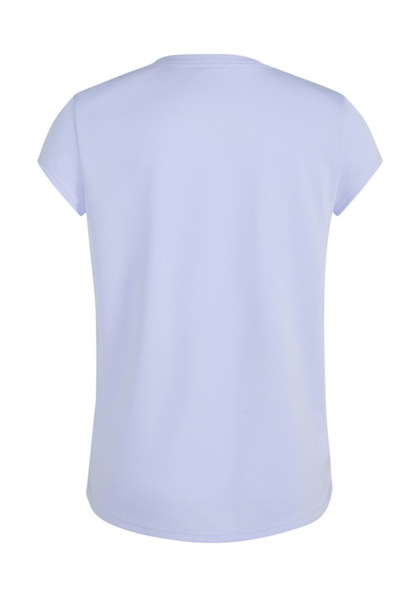Girls 7-16 Short Cap Sleeve Polyester Logo Graphic T-Shirt
