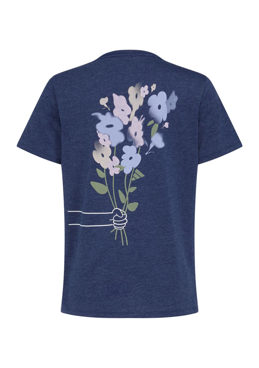 Girls 7-16 Short Sleeve Regular Fit Heather T-Shirt - Extended Size