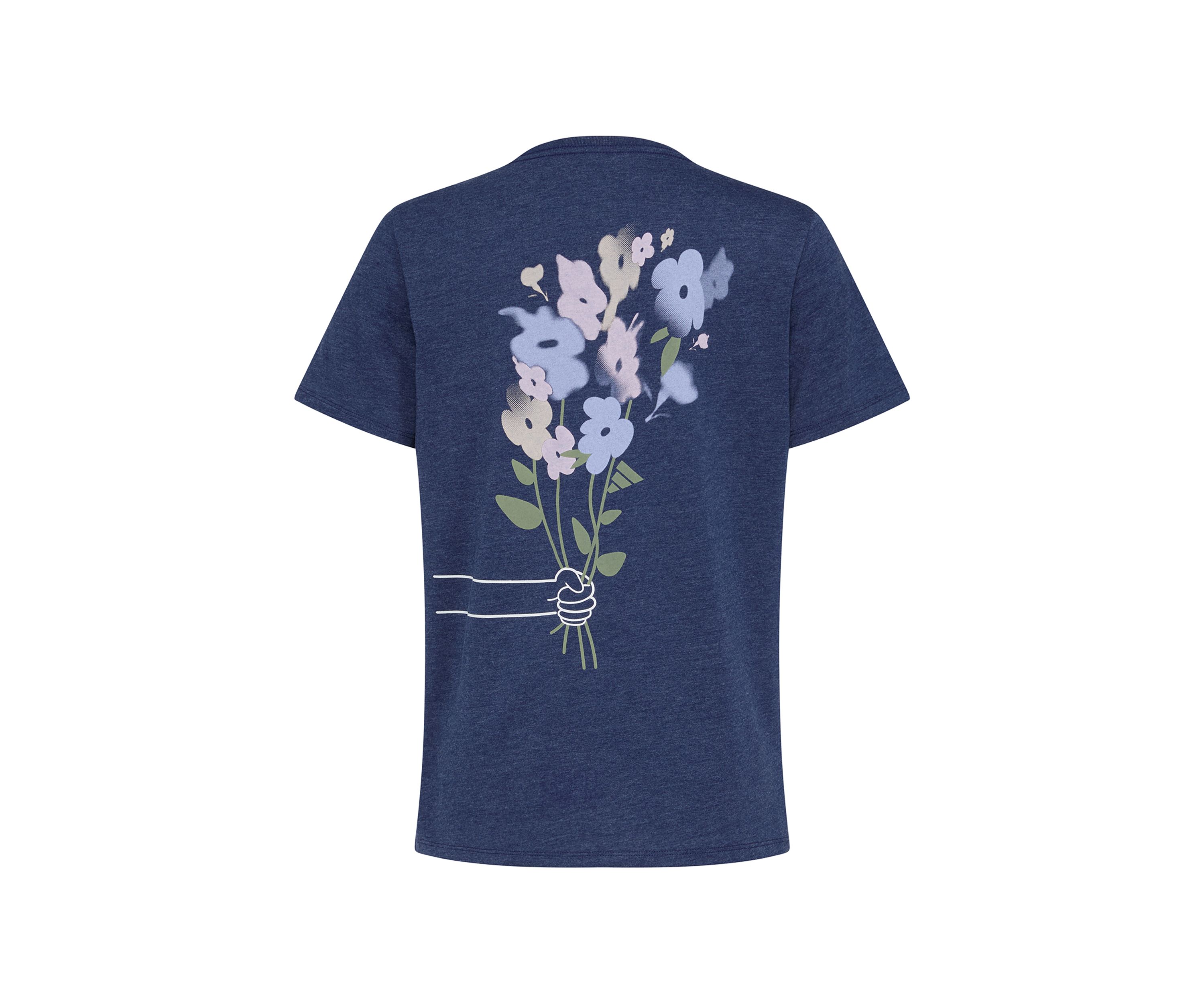 Girls 7-16 Short Sleeve Regular Fit Heather T-Shirt