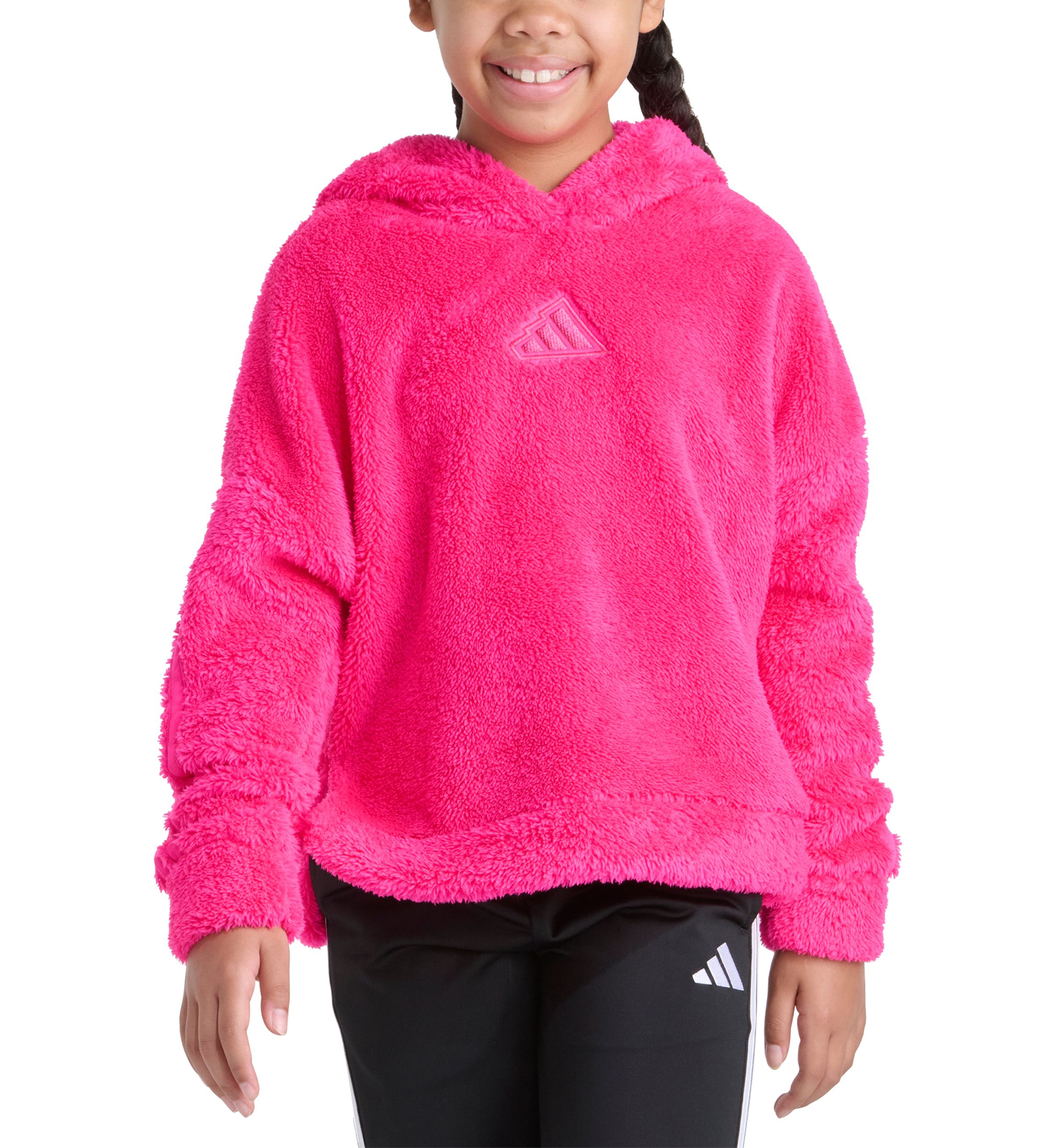 Girls 7-16 Long Sleeve Fleece Pullover Hoodie