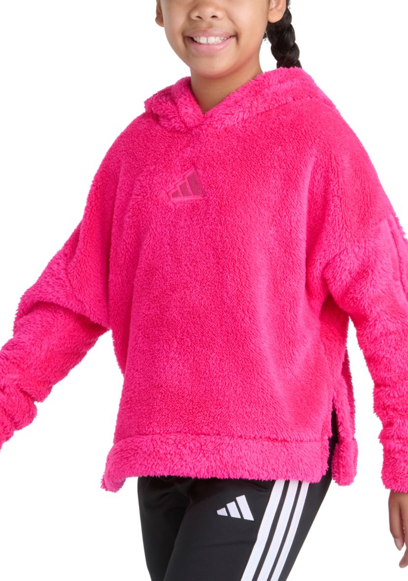 Girls 7-16 Long Sleeve Fleece Pullover Hoodie
