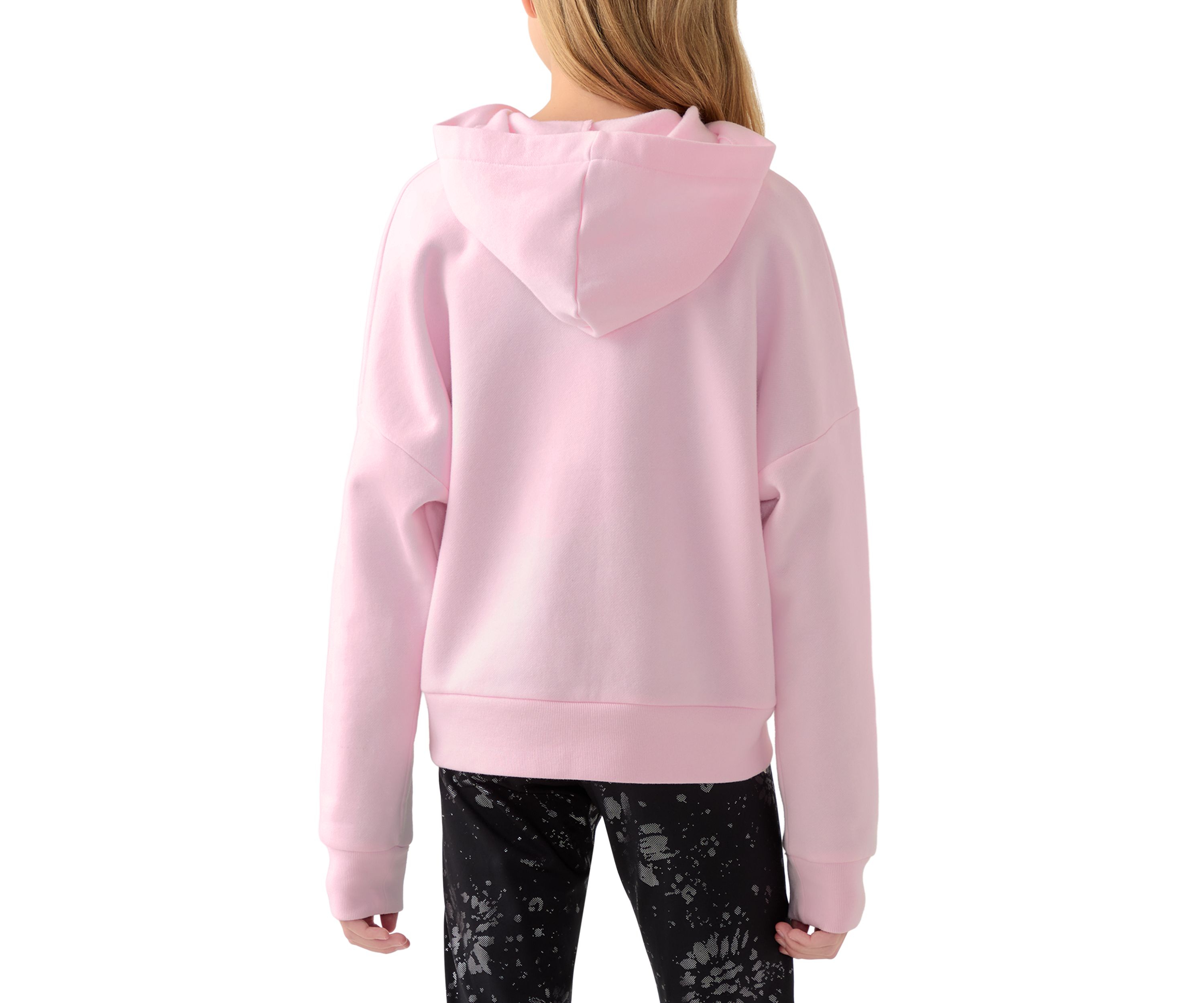 Girls 7-16 Long Sleeve Logo Graphic Hoodie 