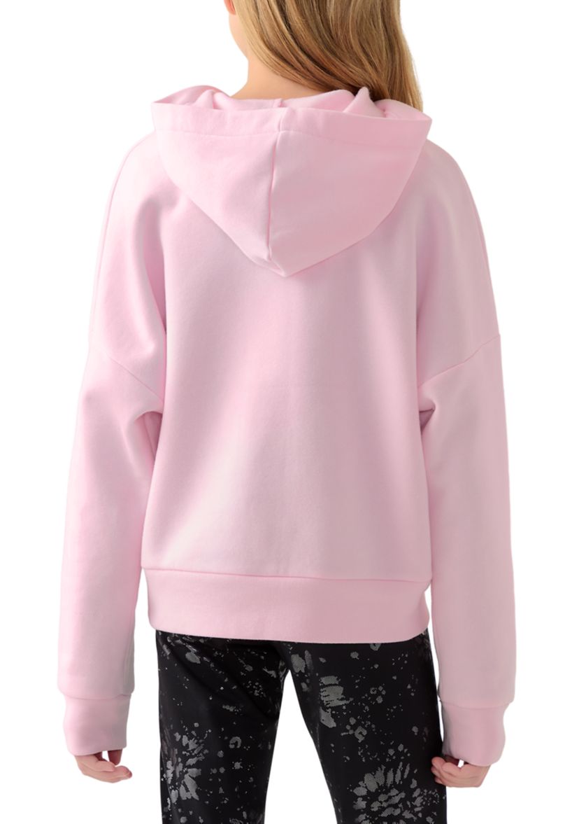 Girls 7-16 Long Sleeve Logo Graphic Hoodie 