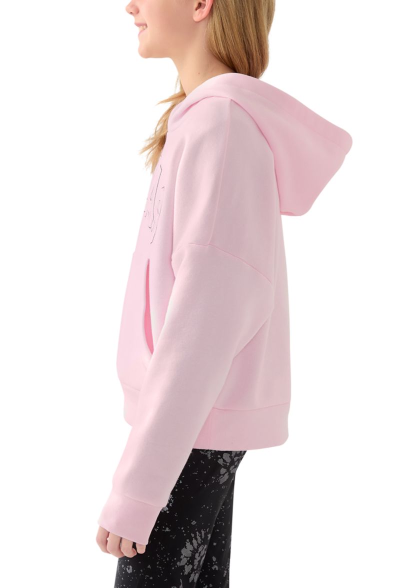 Girls 7-16 Long Sleeve Logo Graphic Hoodie 