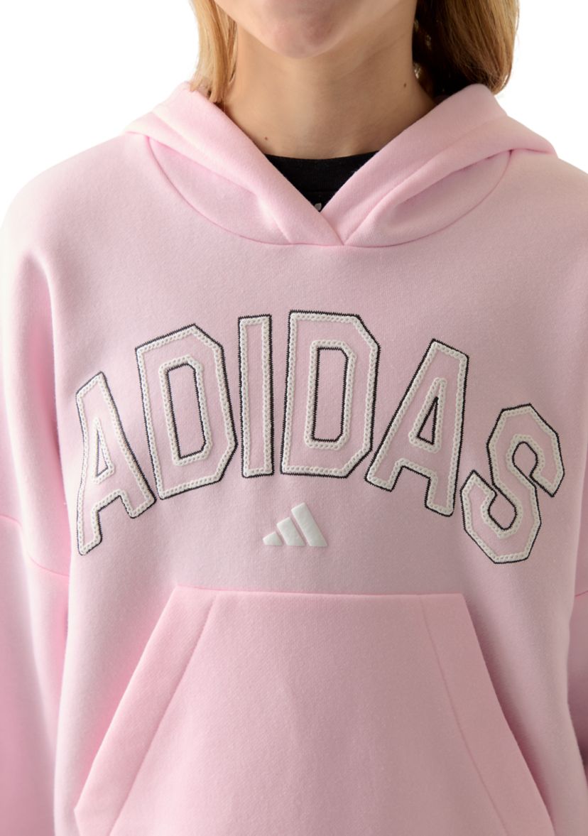 Girls 7-16 Long Sleeve Logo Graphic Hoodie 