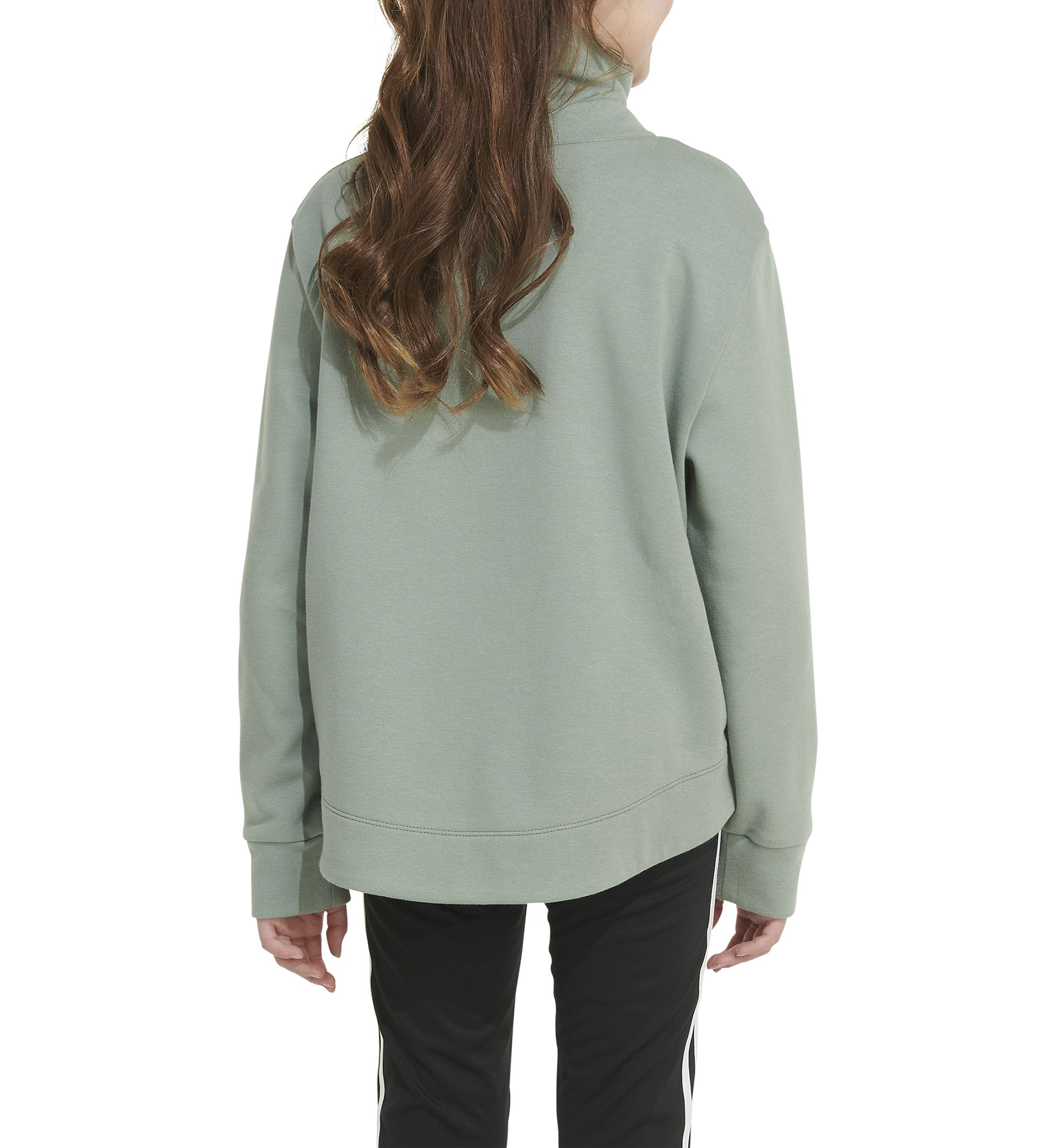 Boys 8-20 Long Sleeve Mock Neck French Terry Pullover