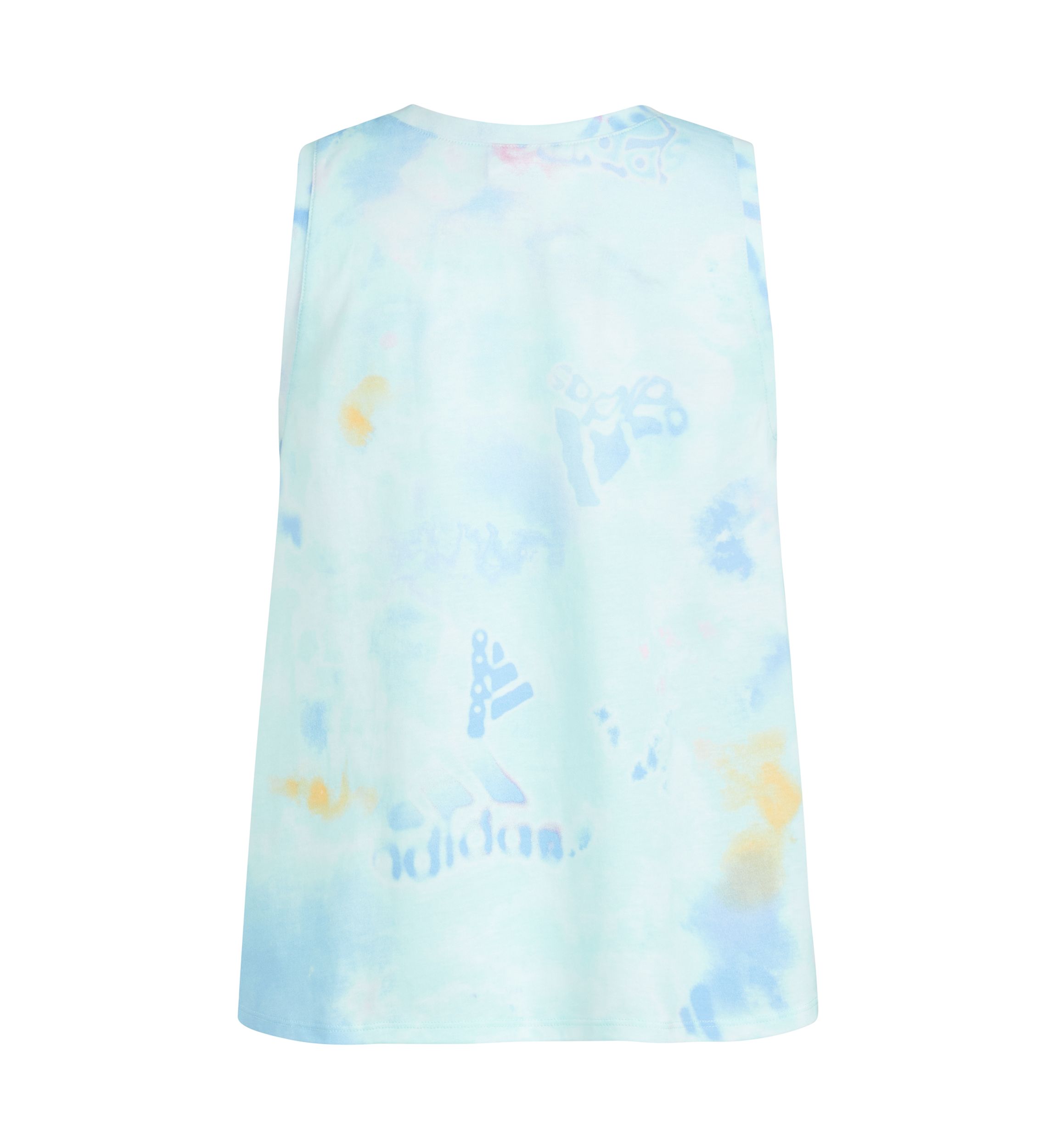 Girls 7-16 Sleeveless Printed Waist Length Tank Top