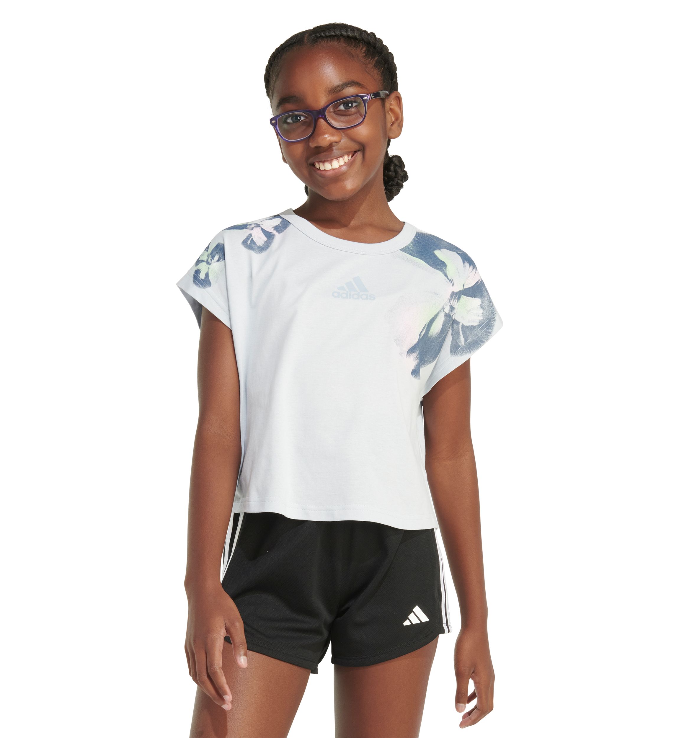 Girls 7-16 Short Sleeve Box T-Shirt
