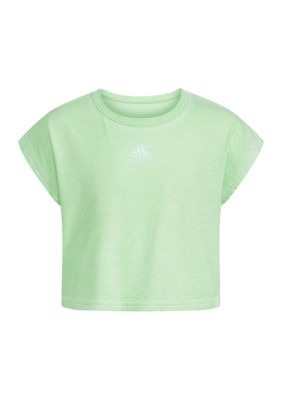 Girls 7-16 Short Sleeve Box Pigment Wash T-Shirt