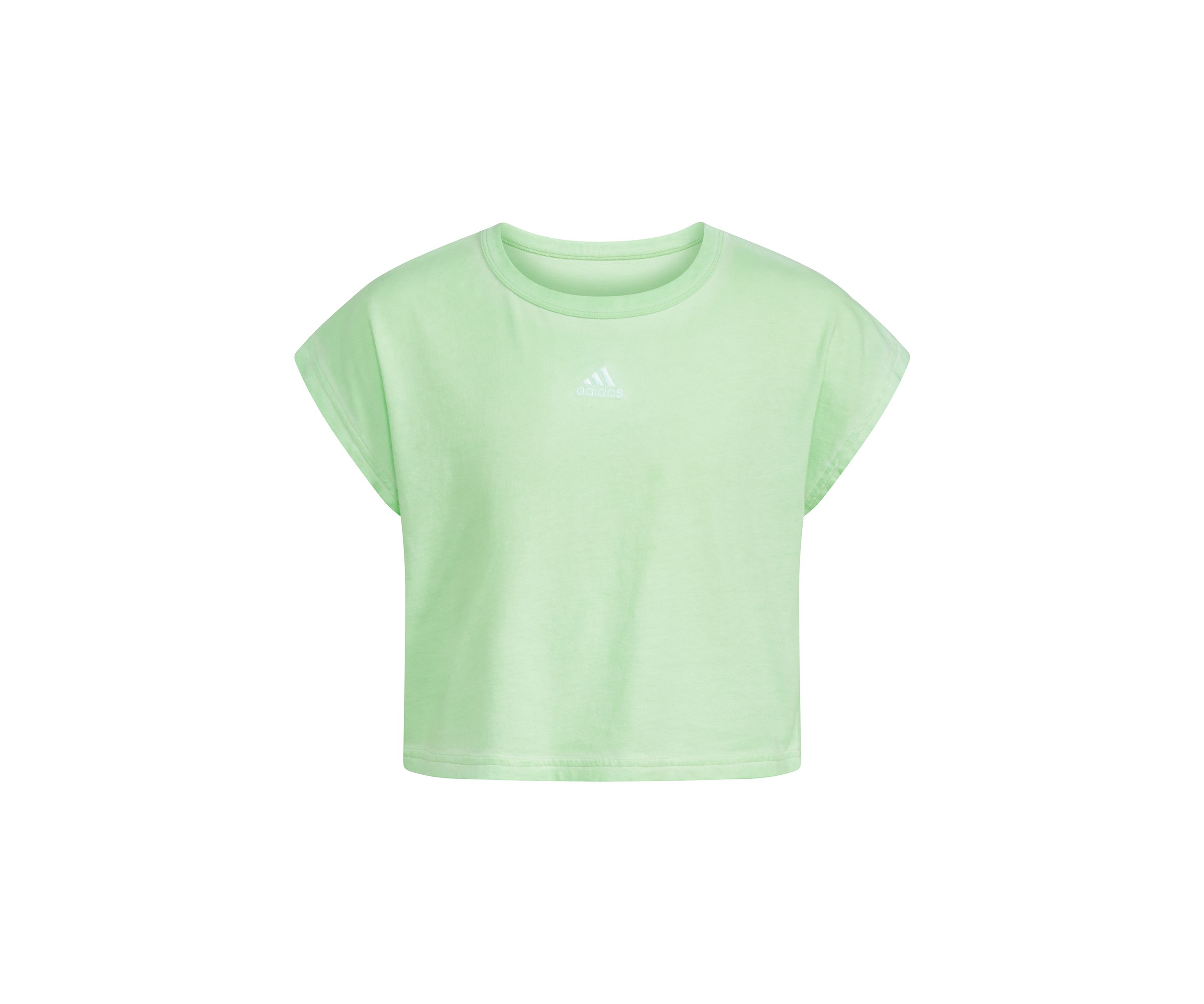 Girls 7-16 Short Sleeve Box Pigment Wash T-Shirt