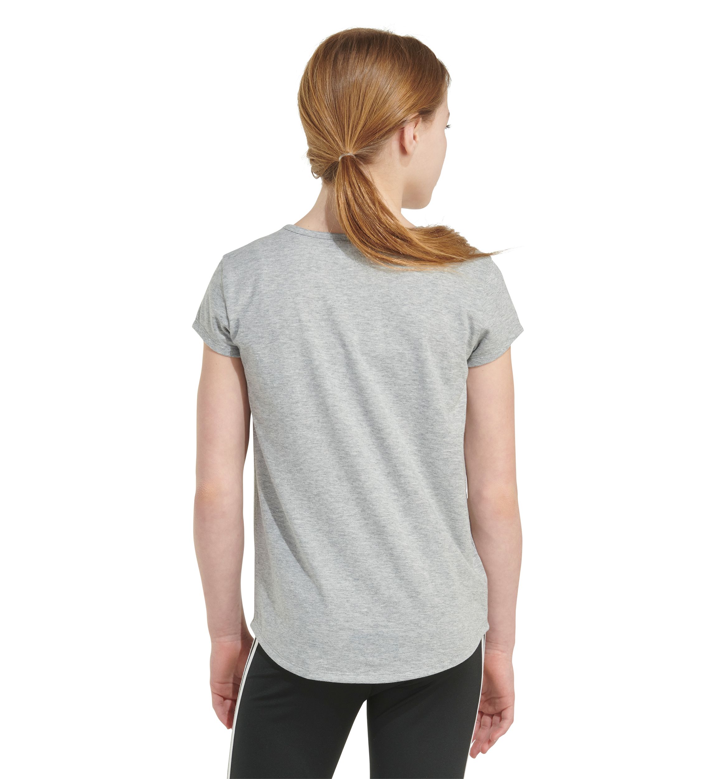 Girls 7-16 Short Sleeve Essential Heather Graphic T-Shirt