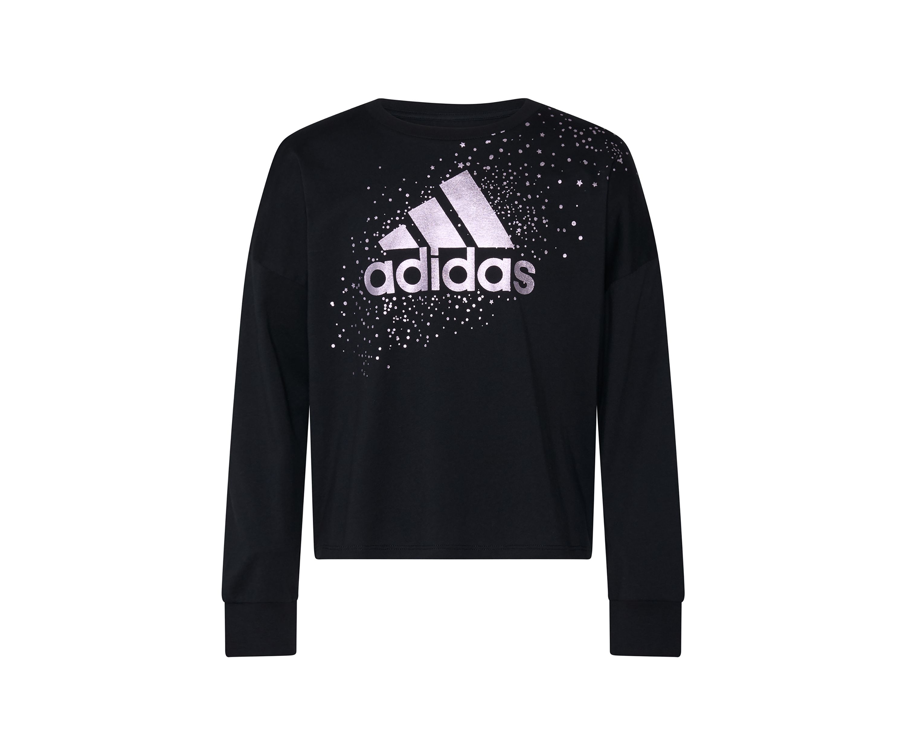 Girls 7-16 Long Sleeve Graphic Crew Neck T-Shirt