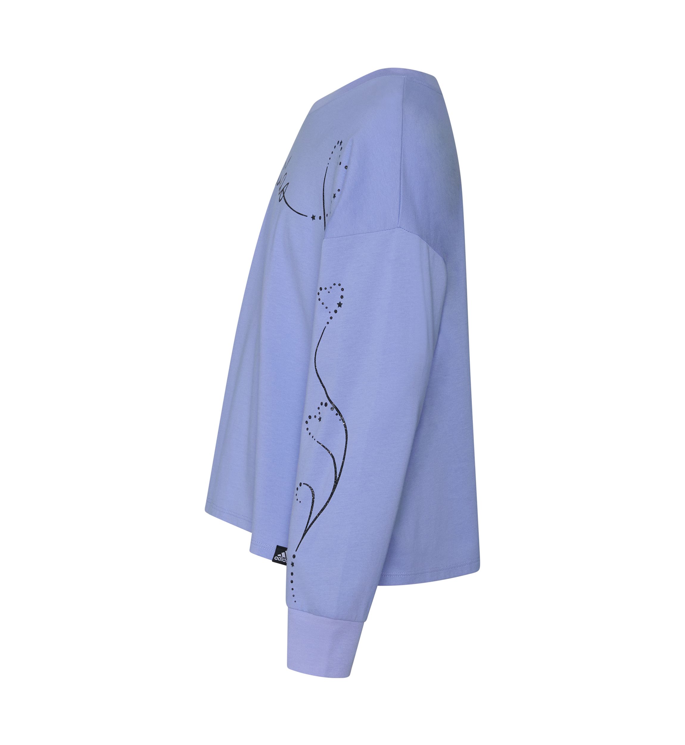 Girls 7-16 Long Sleeve Crew Neck Sweatshirt