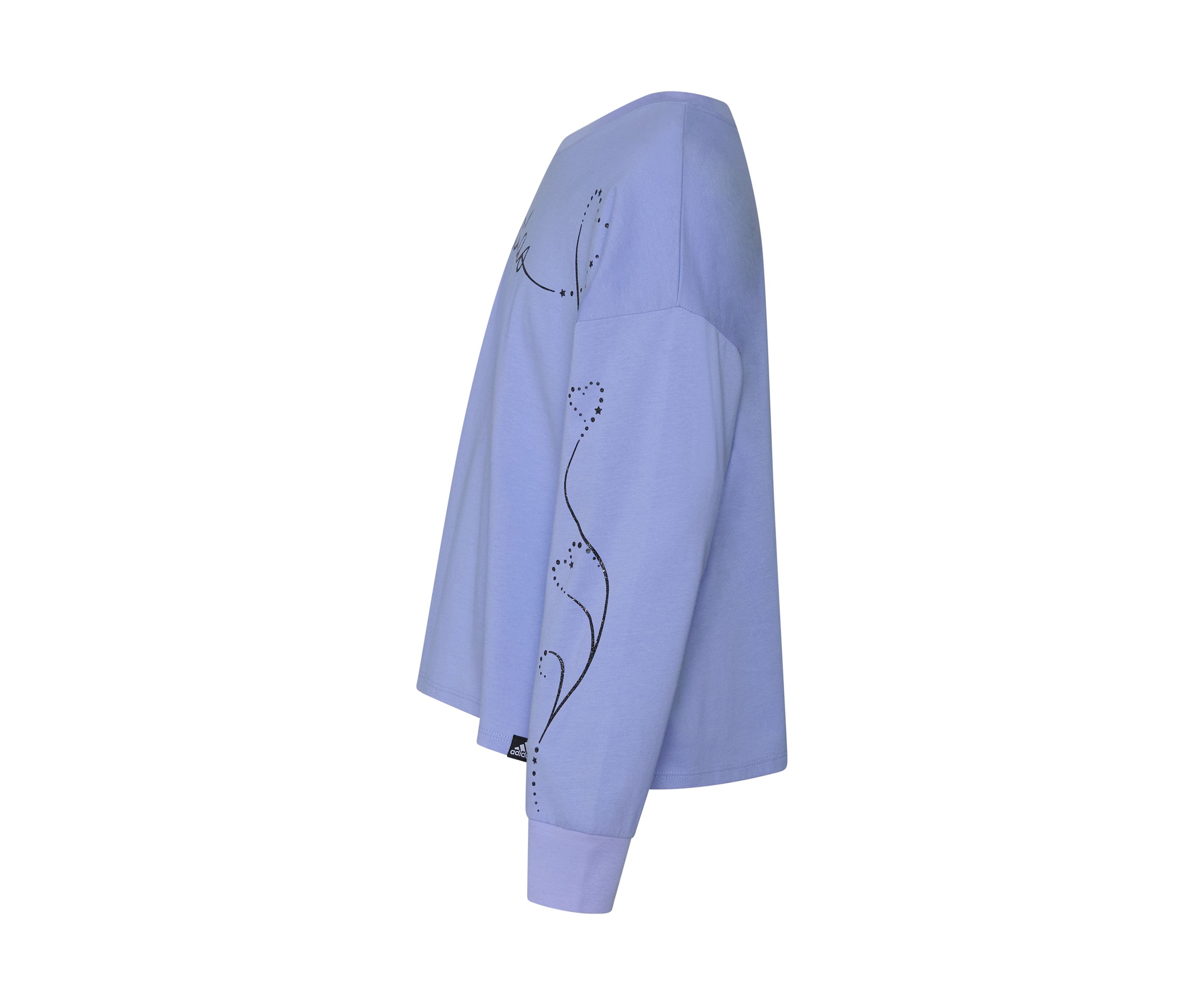 Girls 7-16 Long Sleeve Crew Neck Sweatshirt