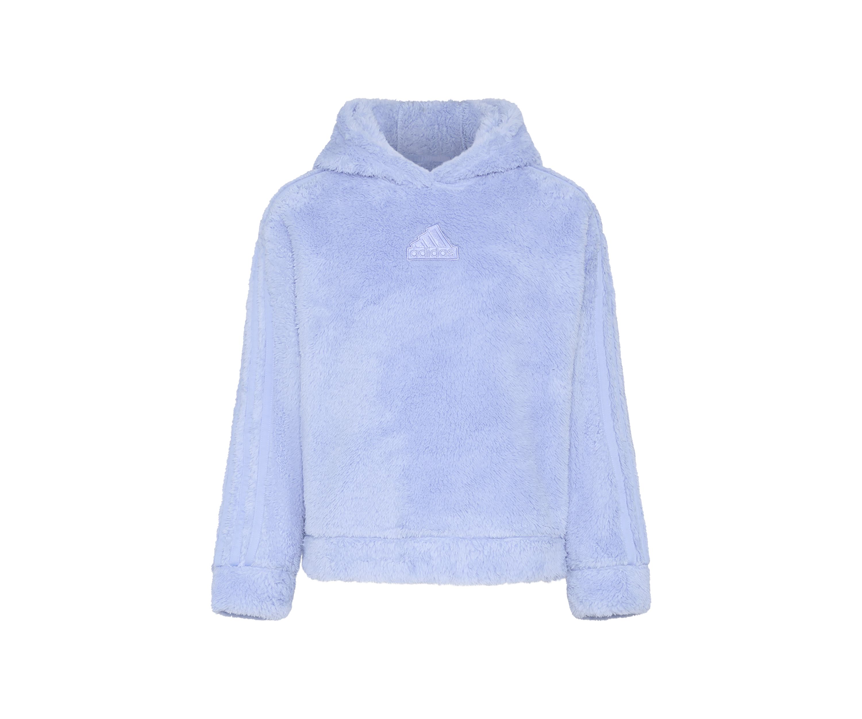 Girls 7-16 Cozy Furry Sherpa Hooded Pullover