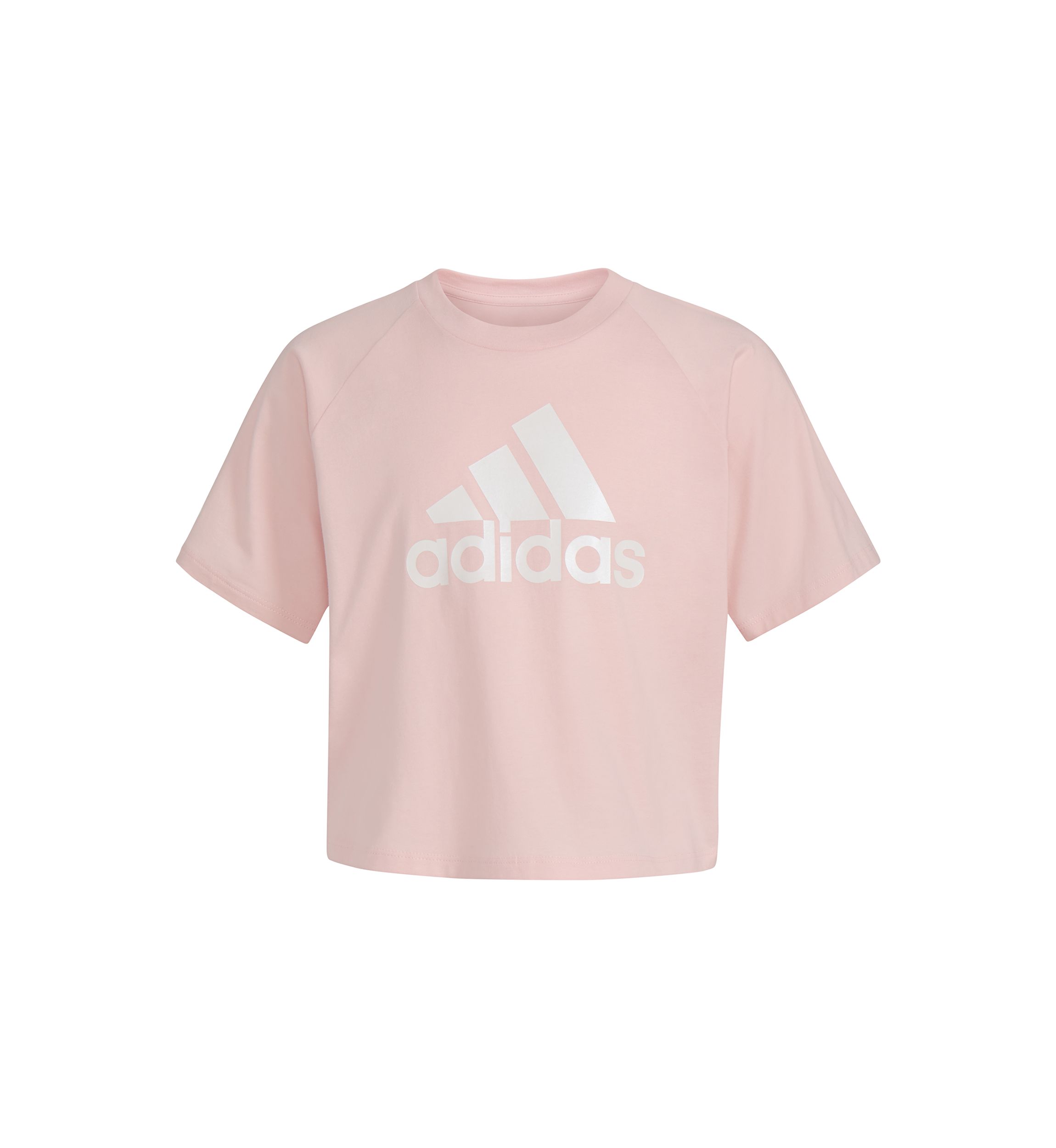 Girls 7-16 Waist Length Raglan T-Shirt
