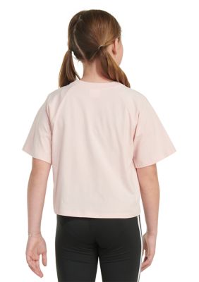 Girls 7-16 Waist Length Raglan T-Shirt